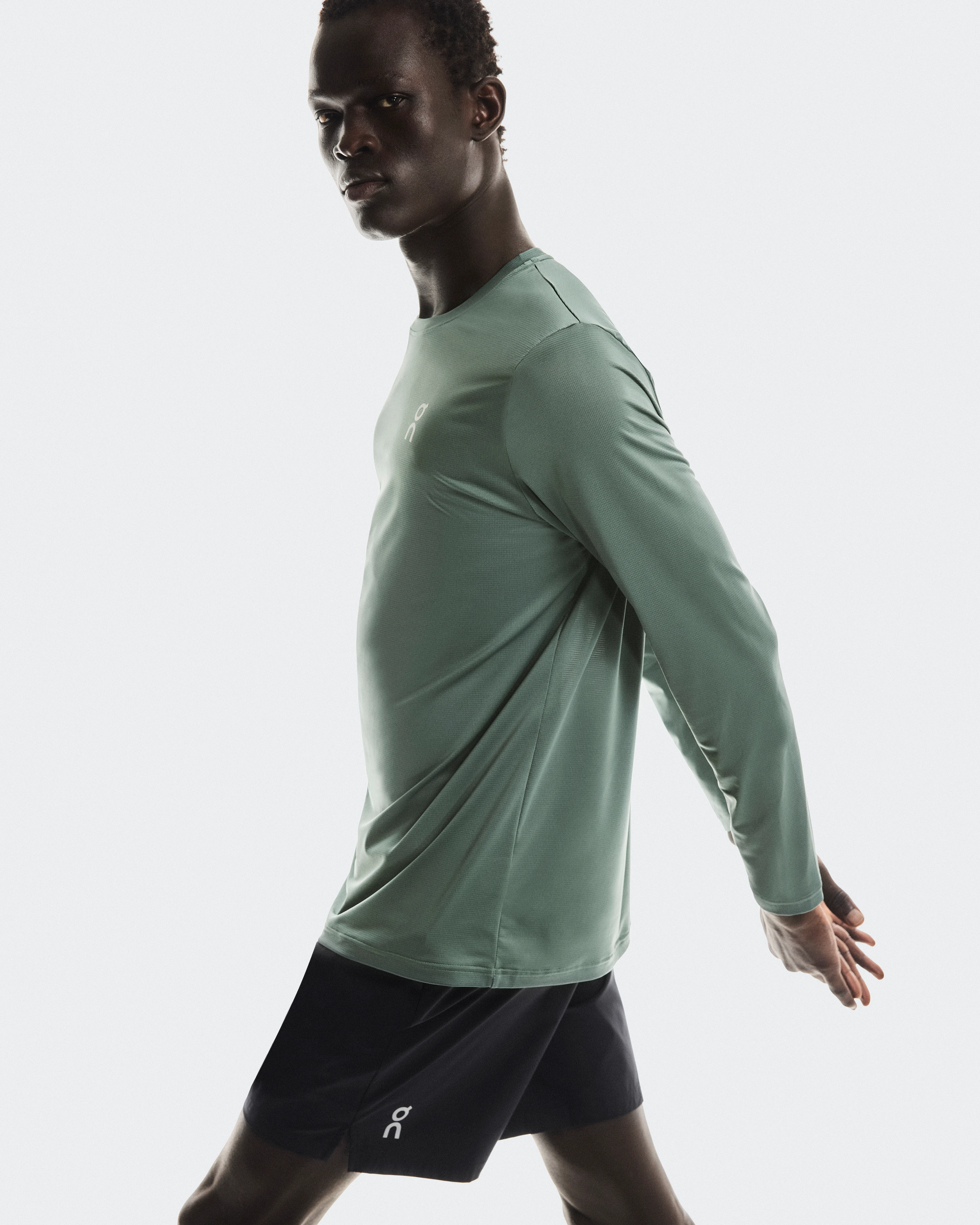 On Core Long-T Olive Men Tops and t-shirts