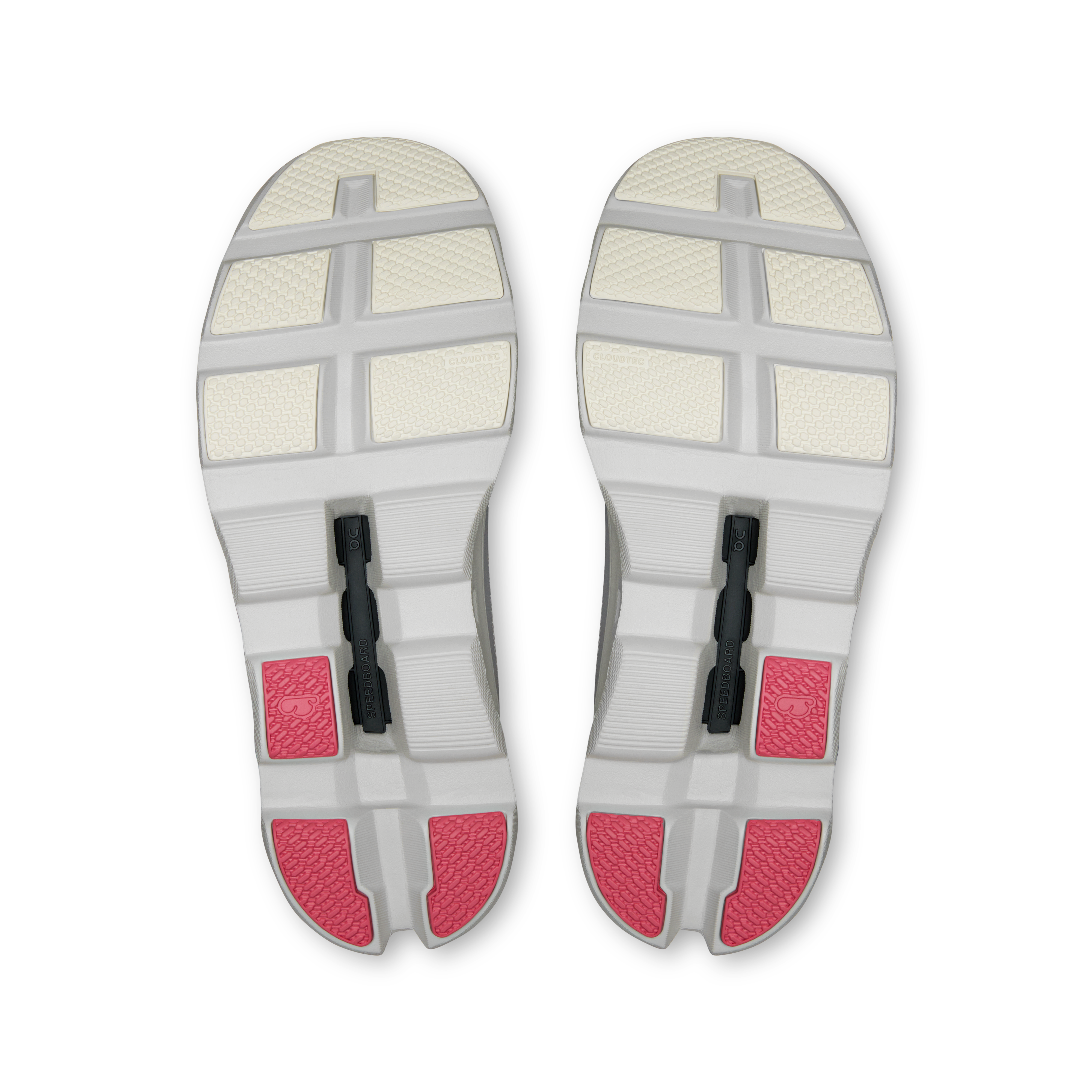 On Cloudmonster 1 Silver & Camellia Women Active life Shoes