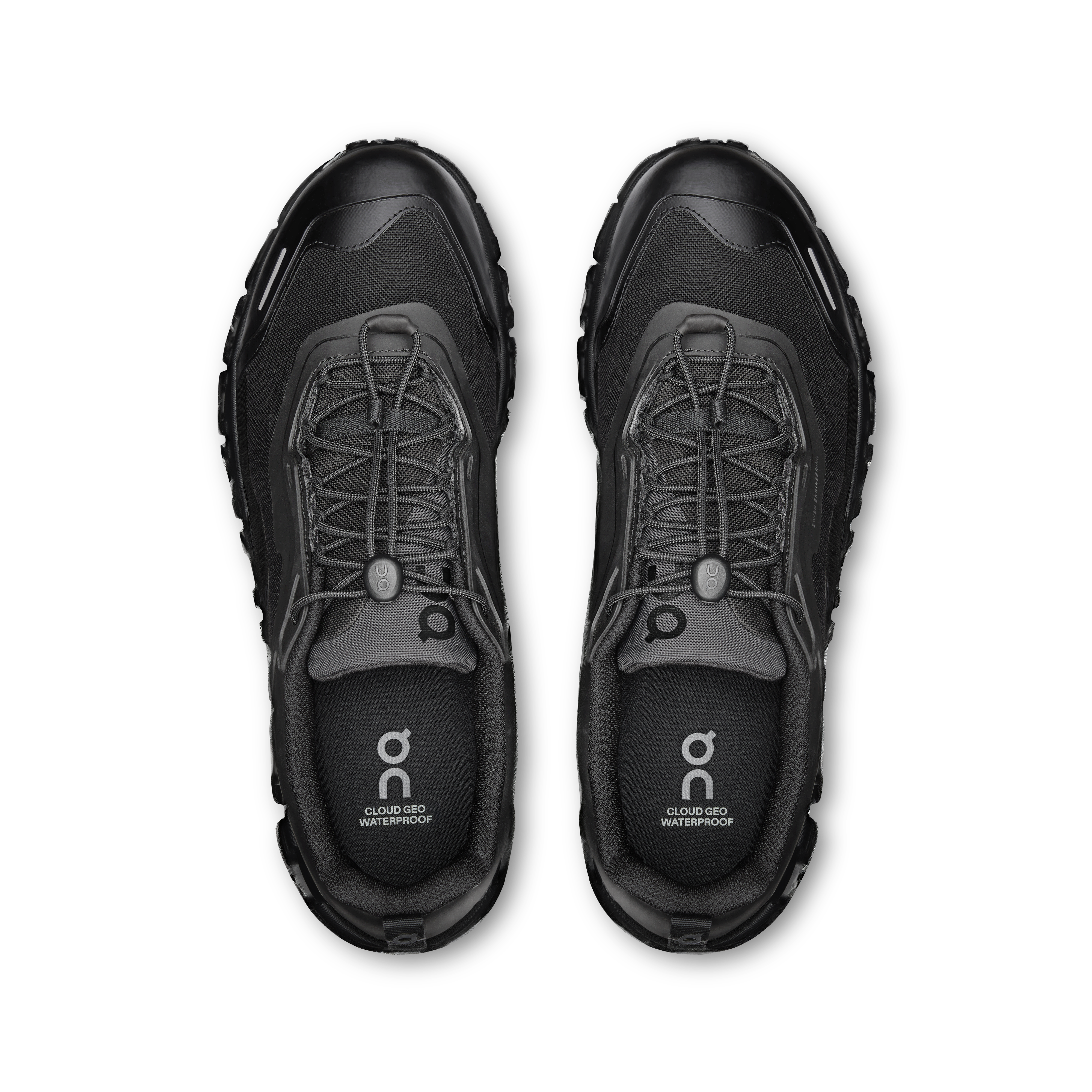 On Cloud 6 Geo Waterproof Black & Black Men Active life Shoes