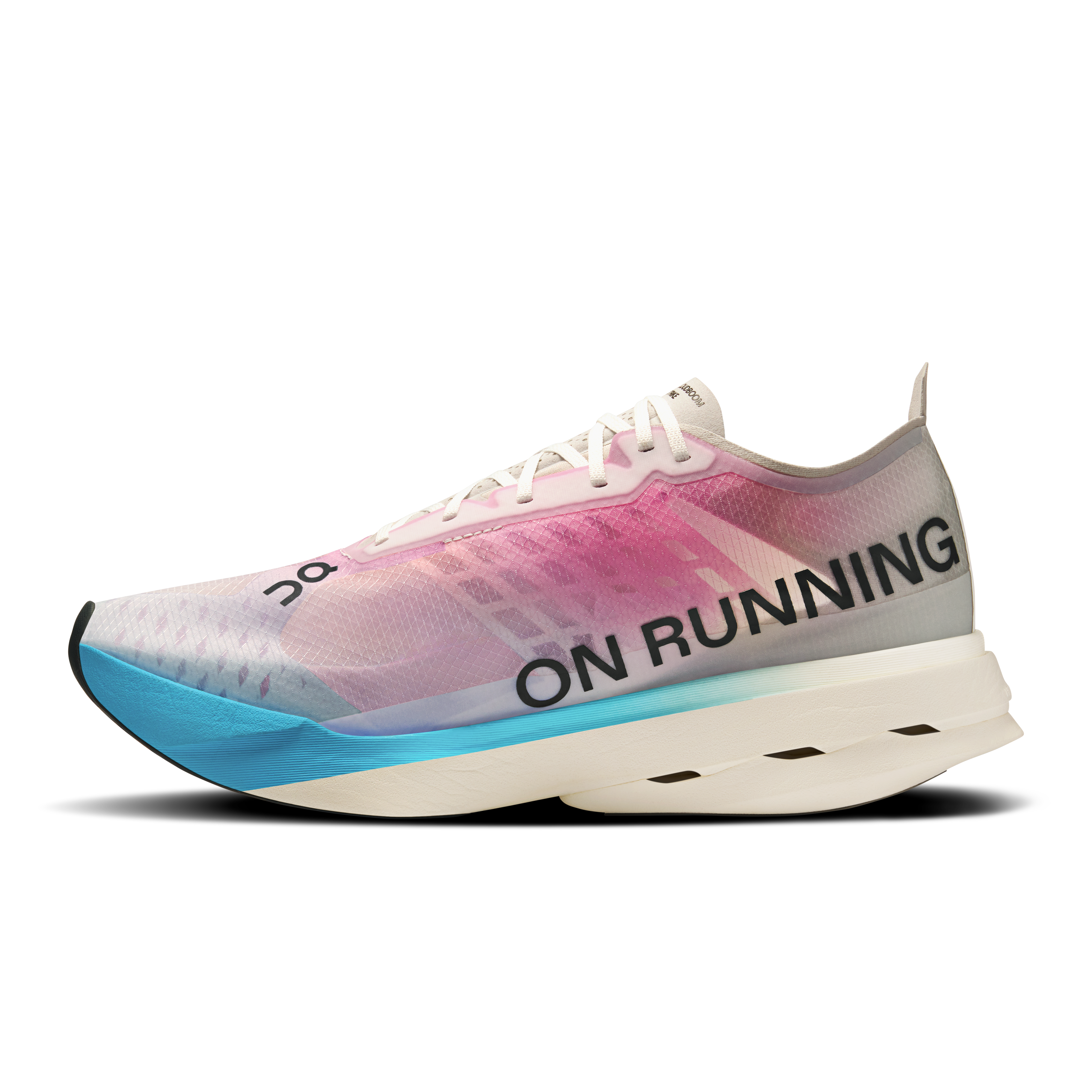 On Cloudboom Strike White & Horizon Herren Strassenlauf Schuhe