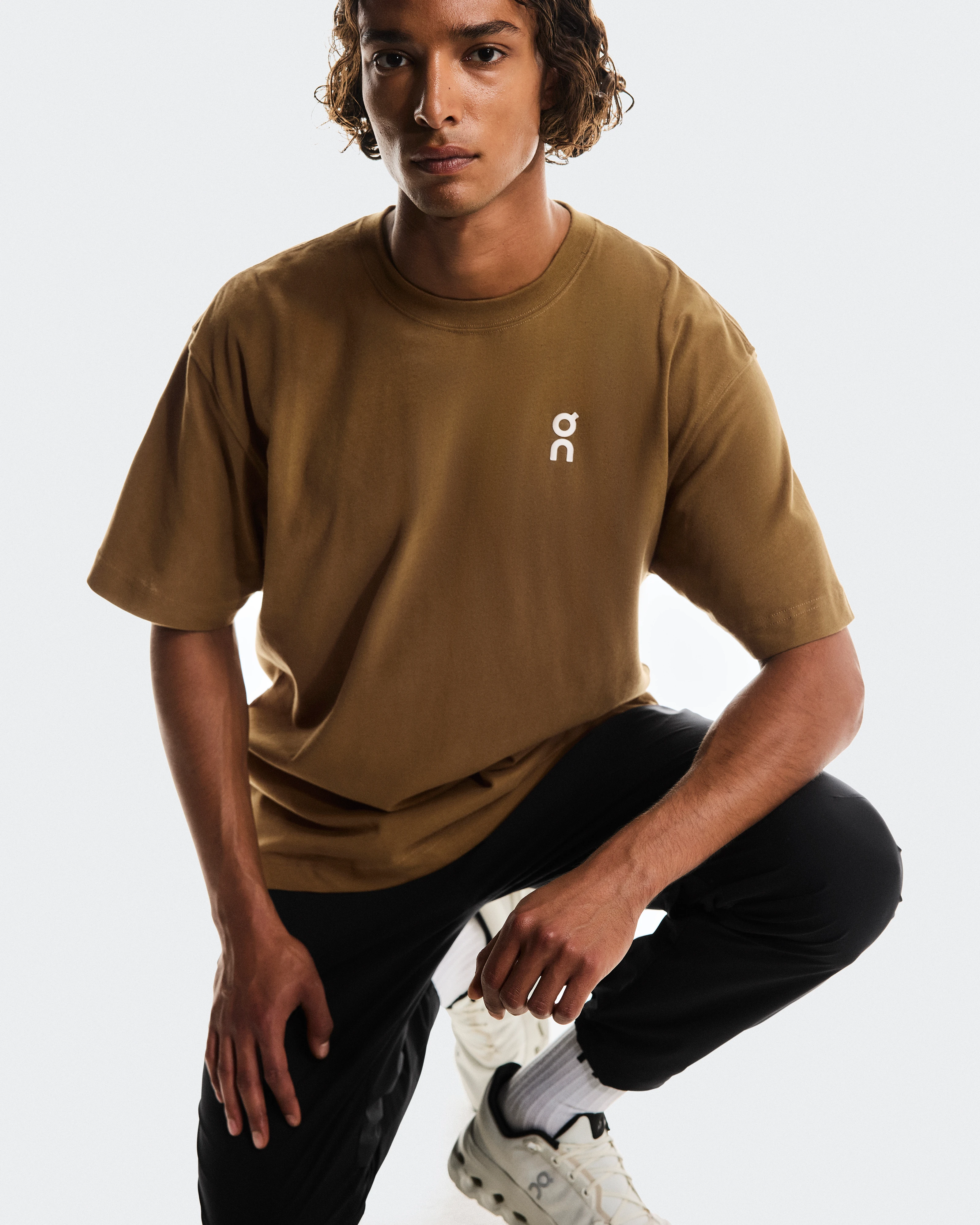On Club-T Nutmeg Men Tops and t-shirts