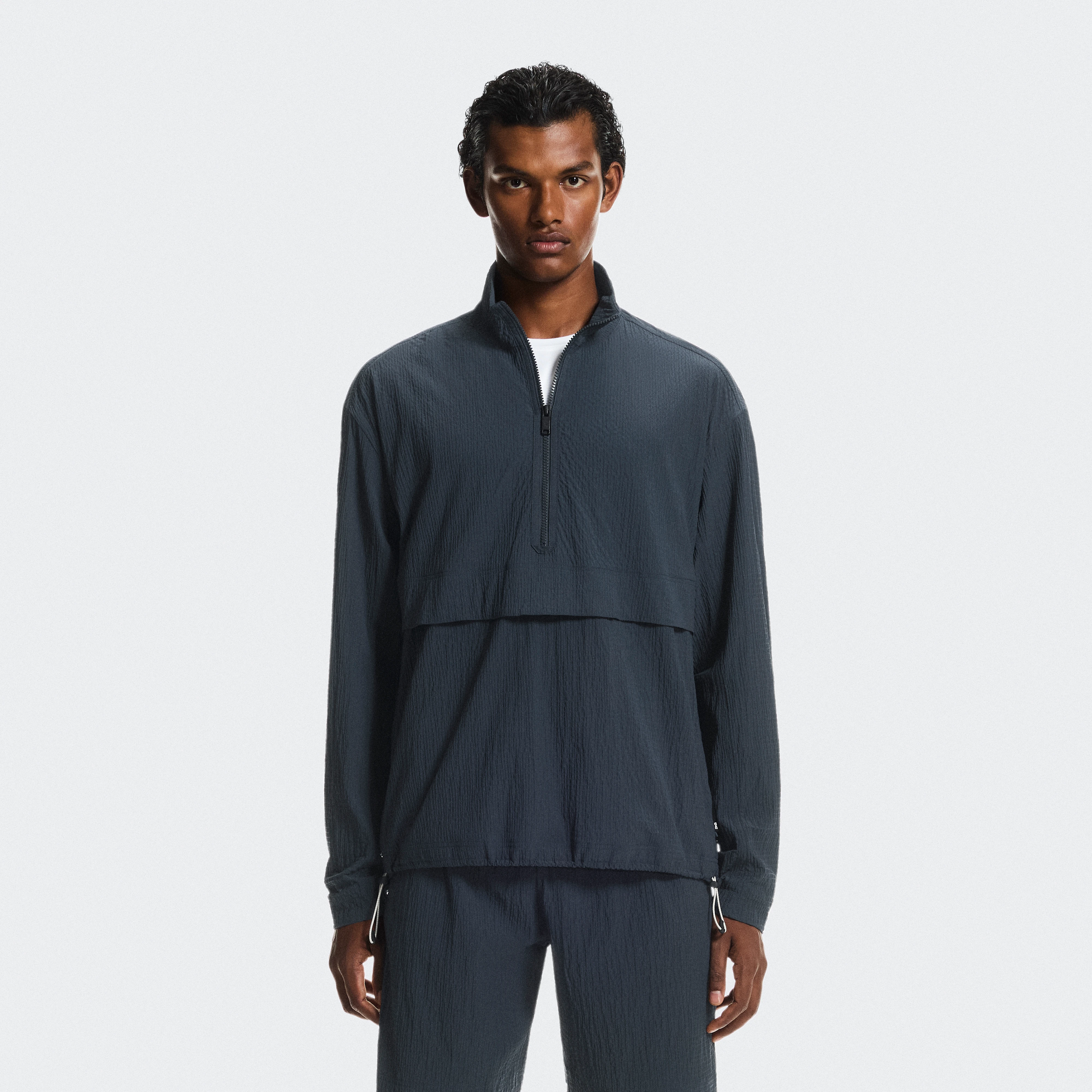 On Courtside 1/2 Zip Eaze Blue Men Men – Tennis lifestyle Hoodies and sweatshirts