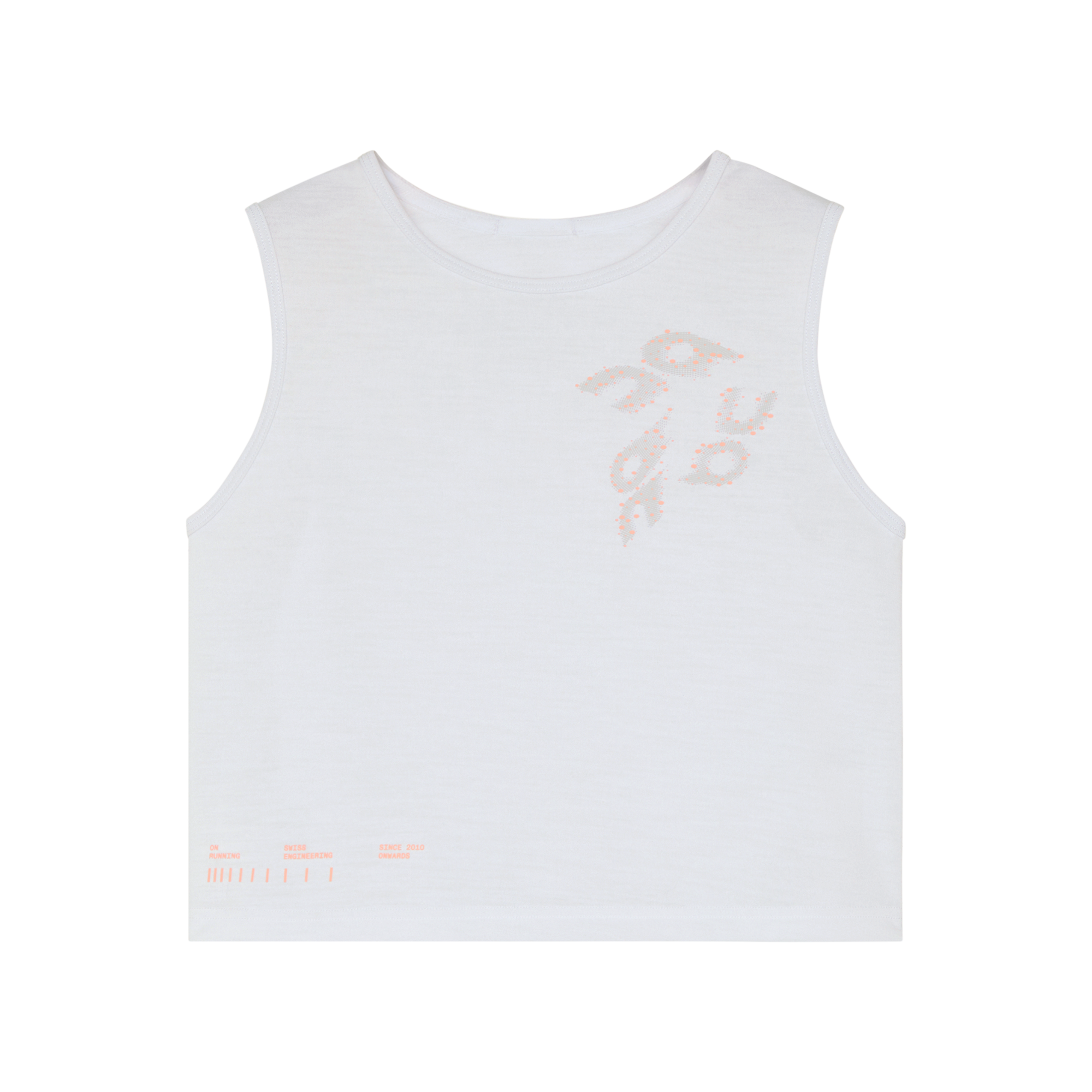 Run Tank Top in White