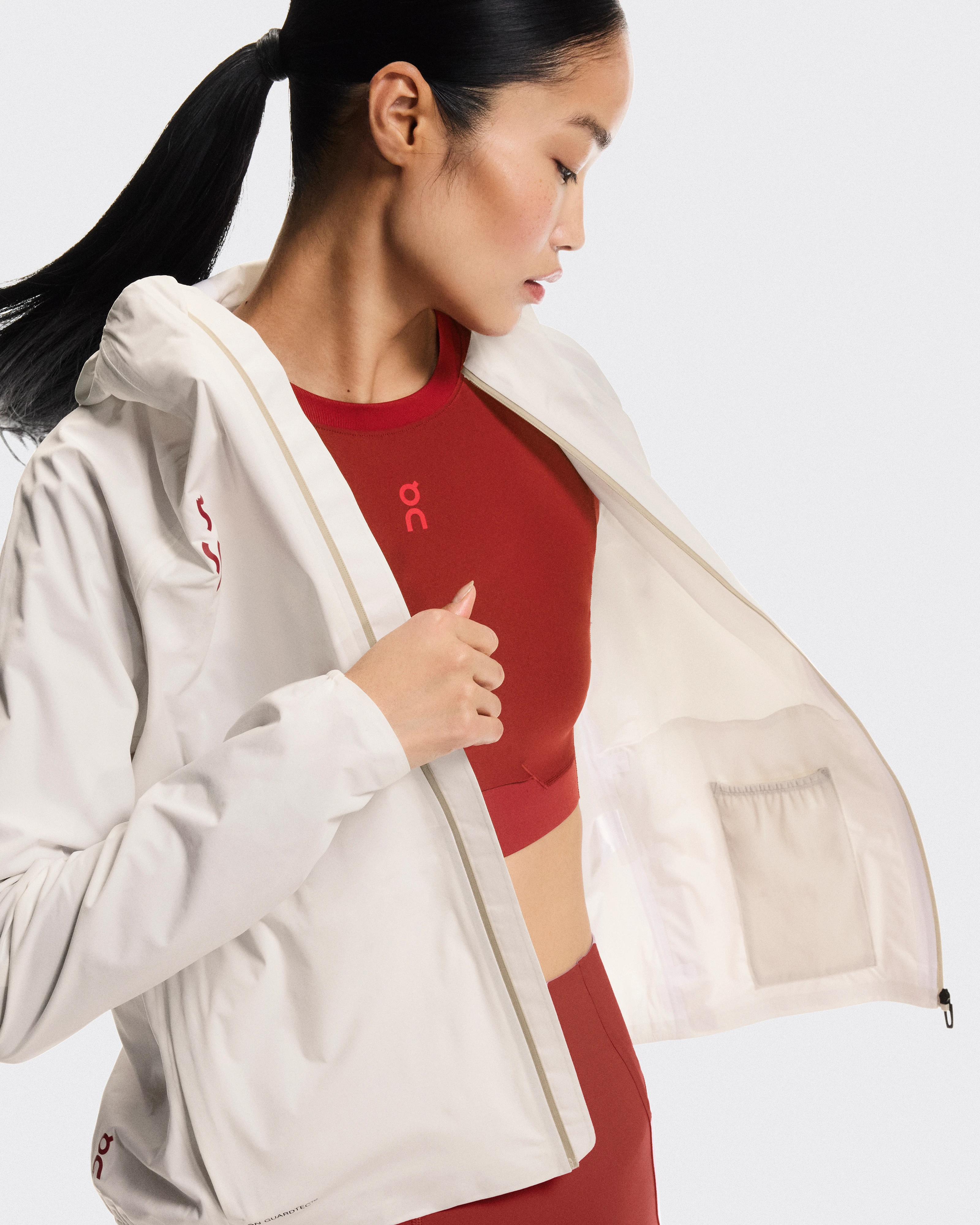 On Performance Jacket Year of the Horse Ivory Donna Giacche