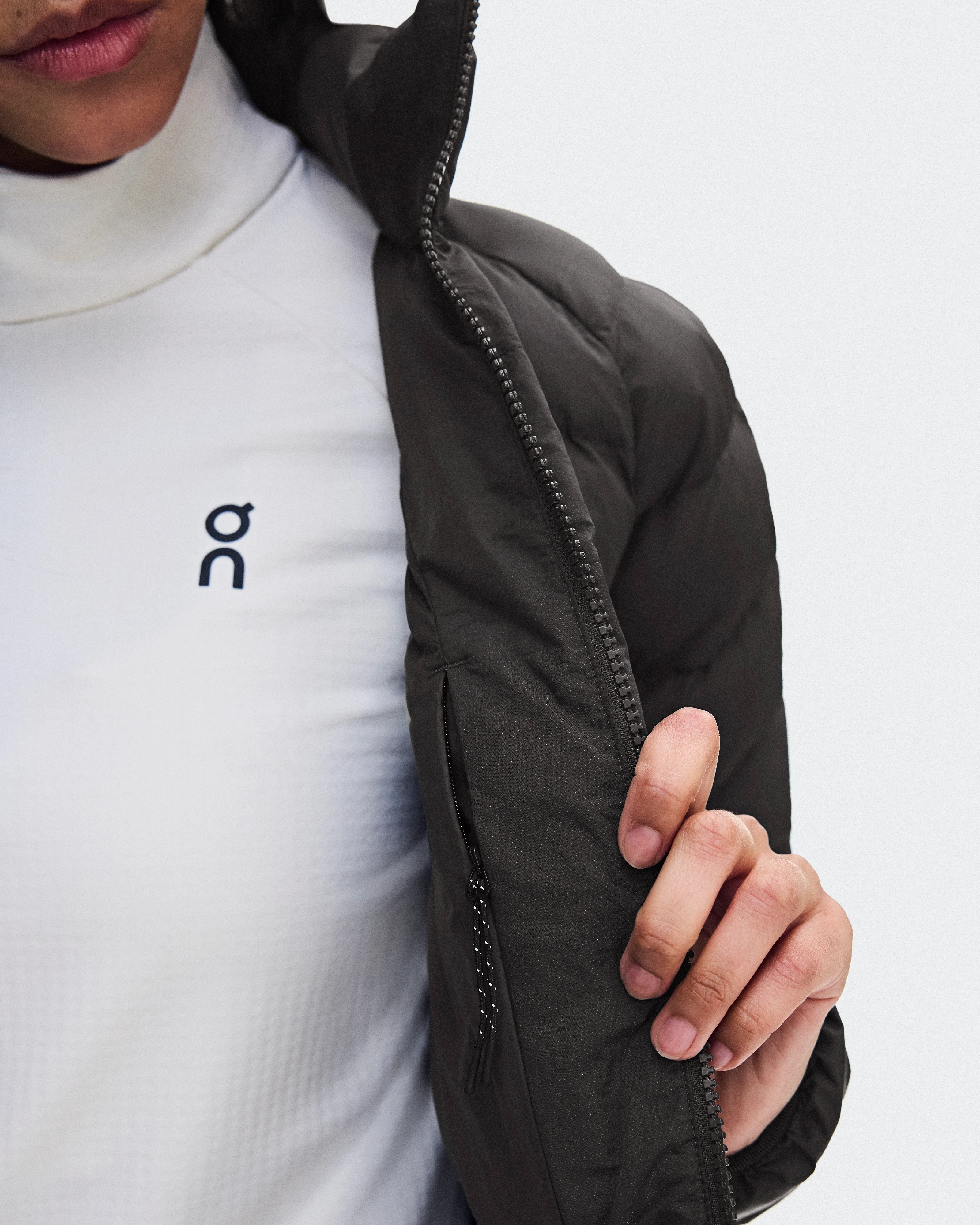 On Ascent Puffer Jacket Espresso Mujer Chaquetas