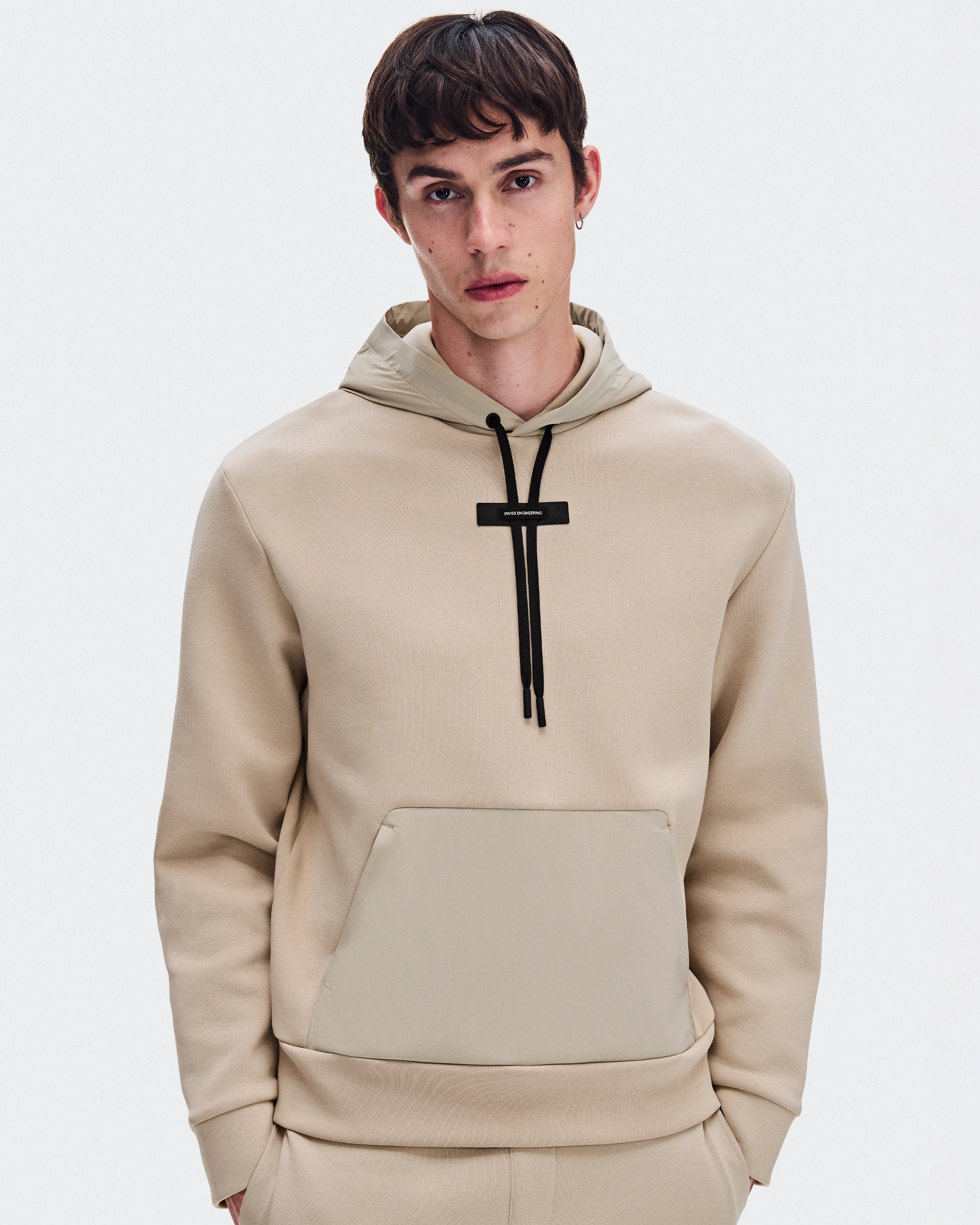 On Focus Tech Hoodie Remix Desert Men Hoodies and sweatshirts
