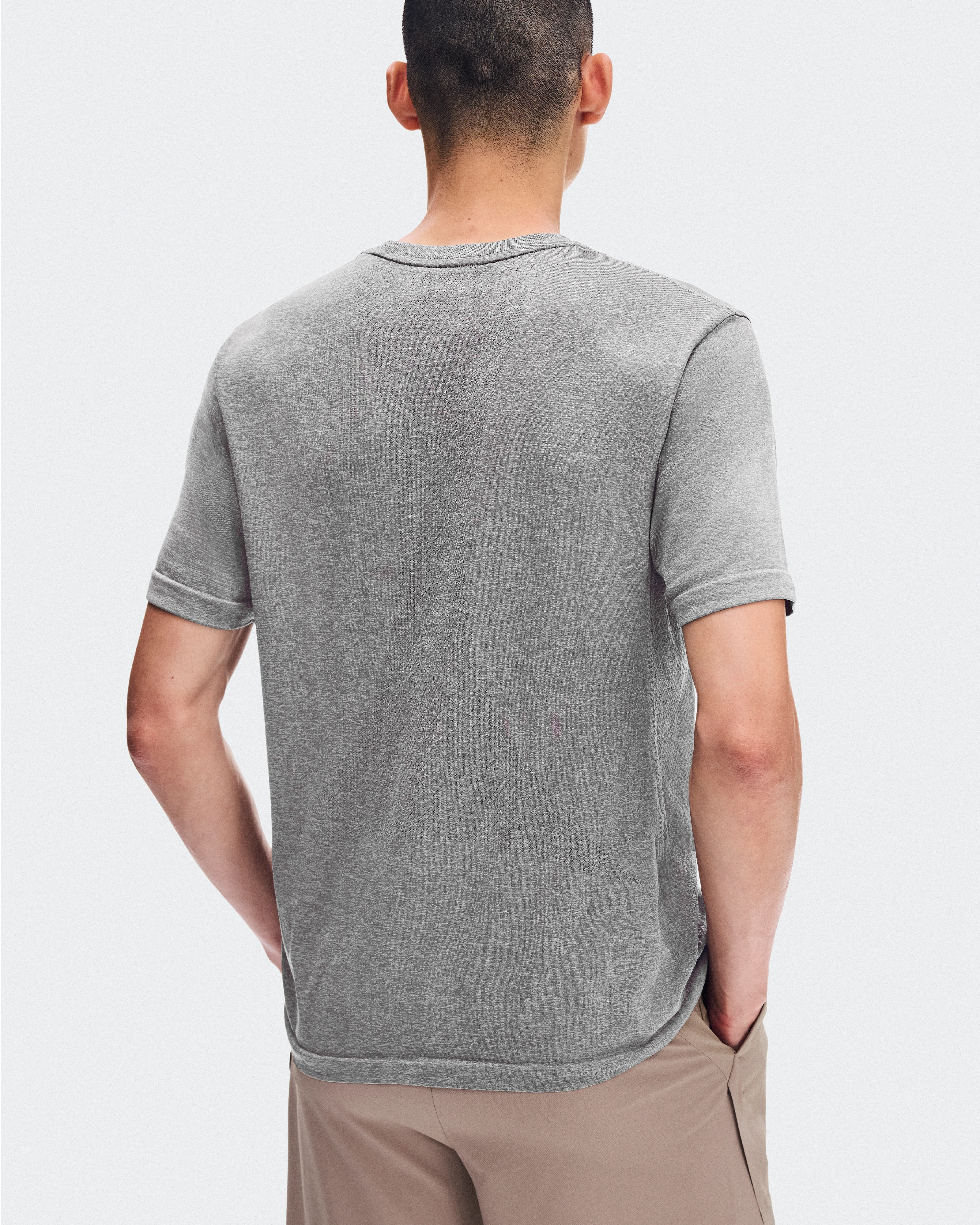 On Train Flex-T Clay Heather Men Tops and t-shirts