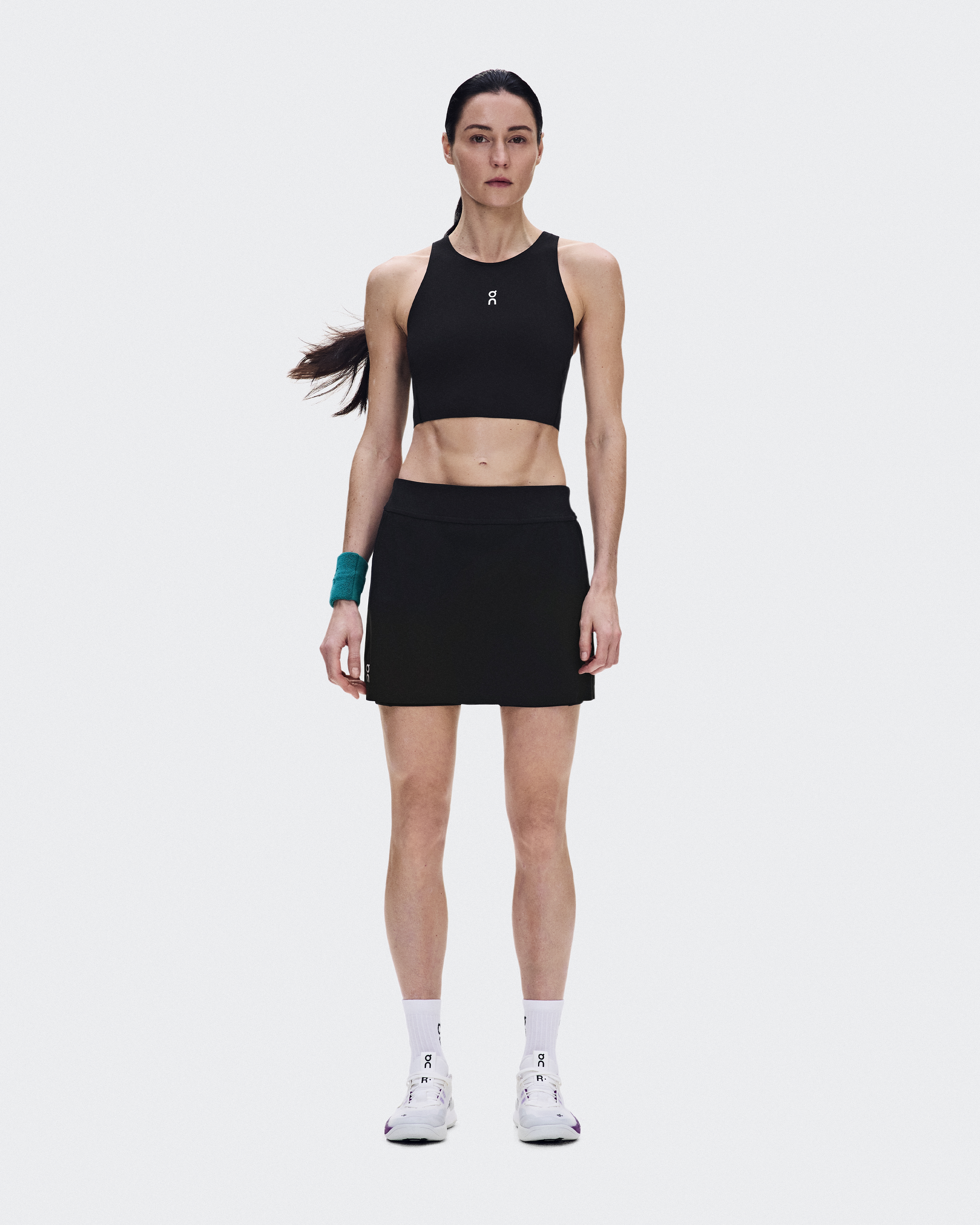 Court Skirt Split Feminino | Black | On Brasil