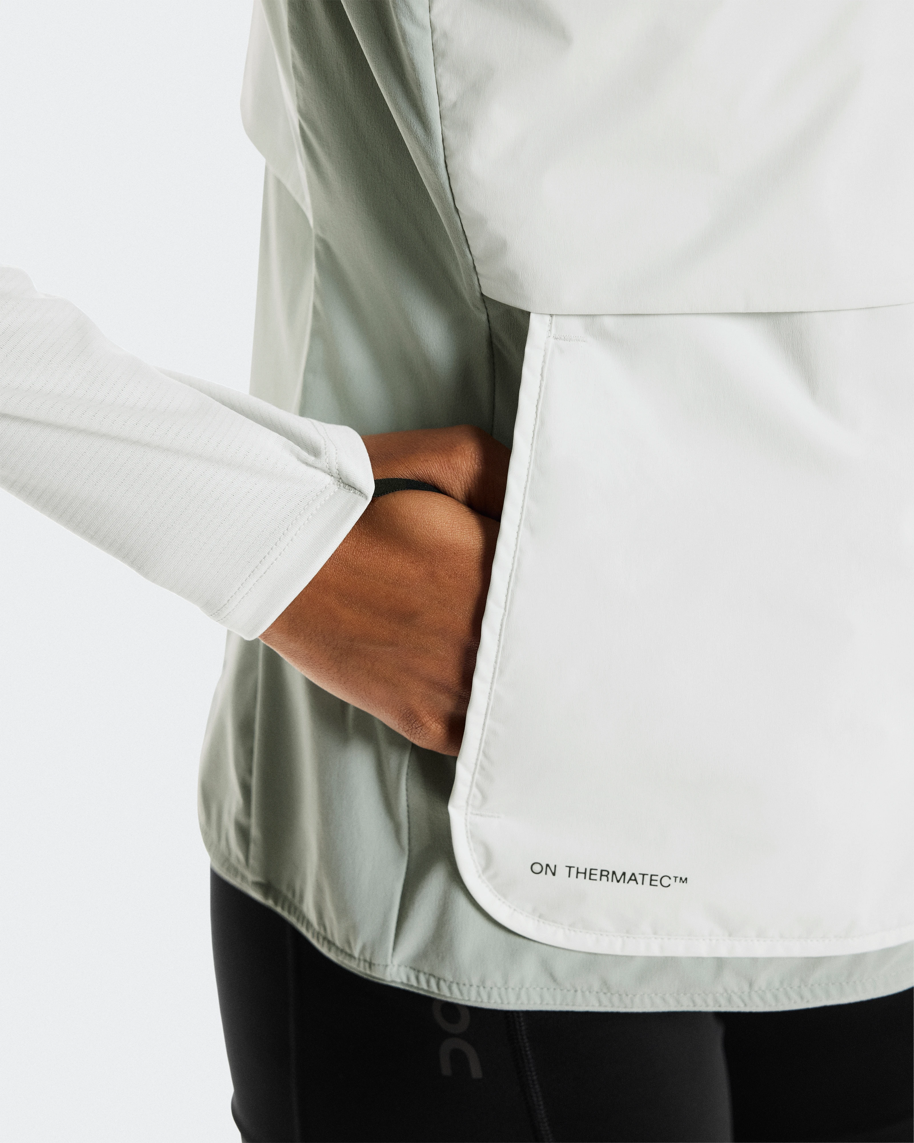 On Weather Vest Iceberg & Tin Women Jackets