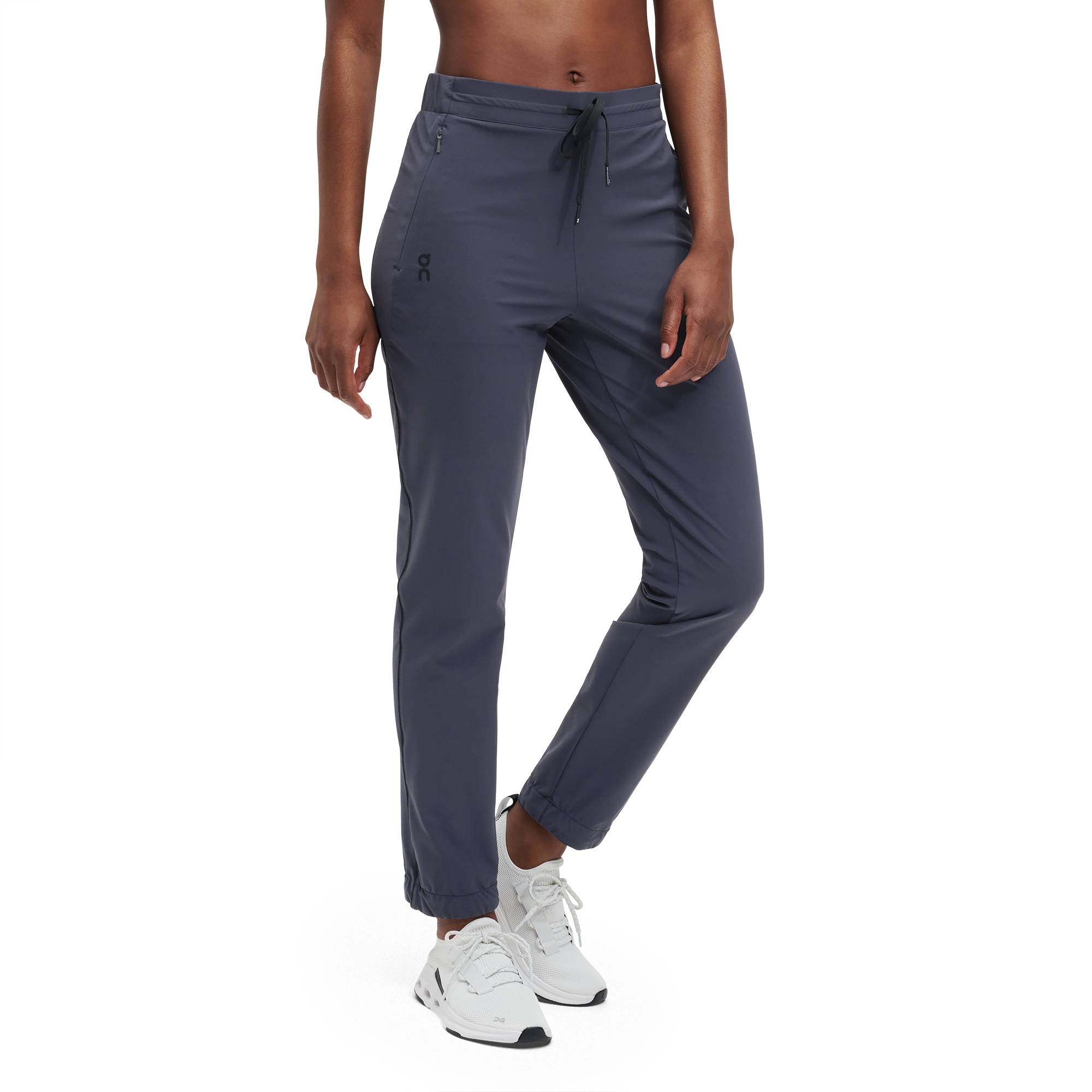 On Active Pants Blue Women Women - Recovery, travelling, soft comfort Pants