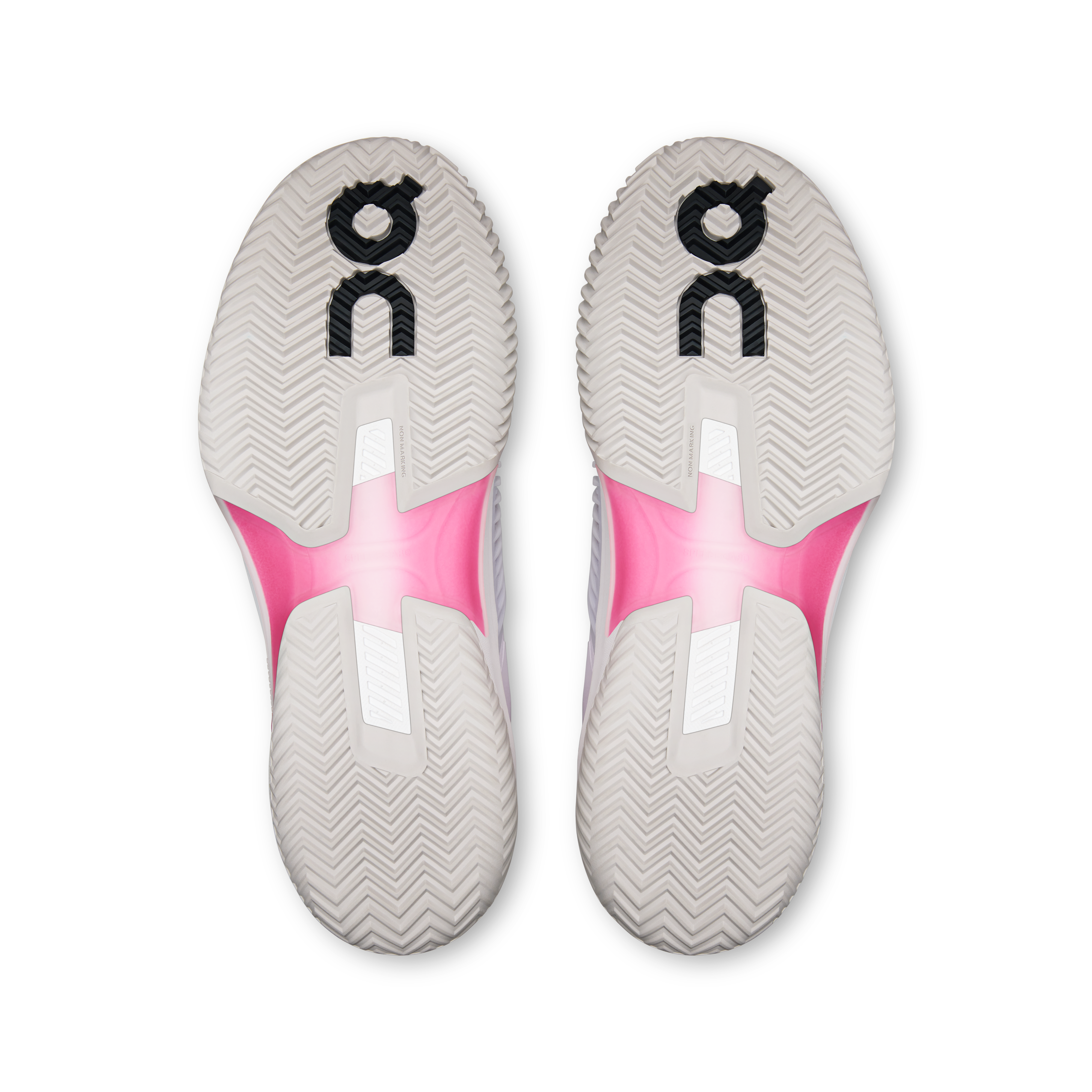 On THE ROGER Pro Fire Clay Thistle & Pink Men Tennis Shoes
