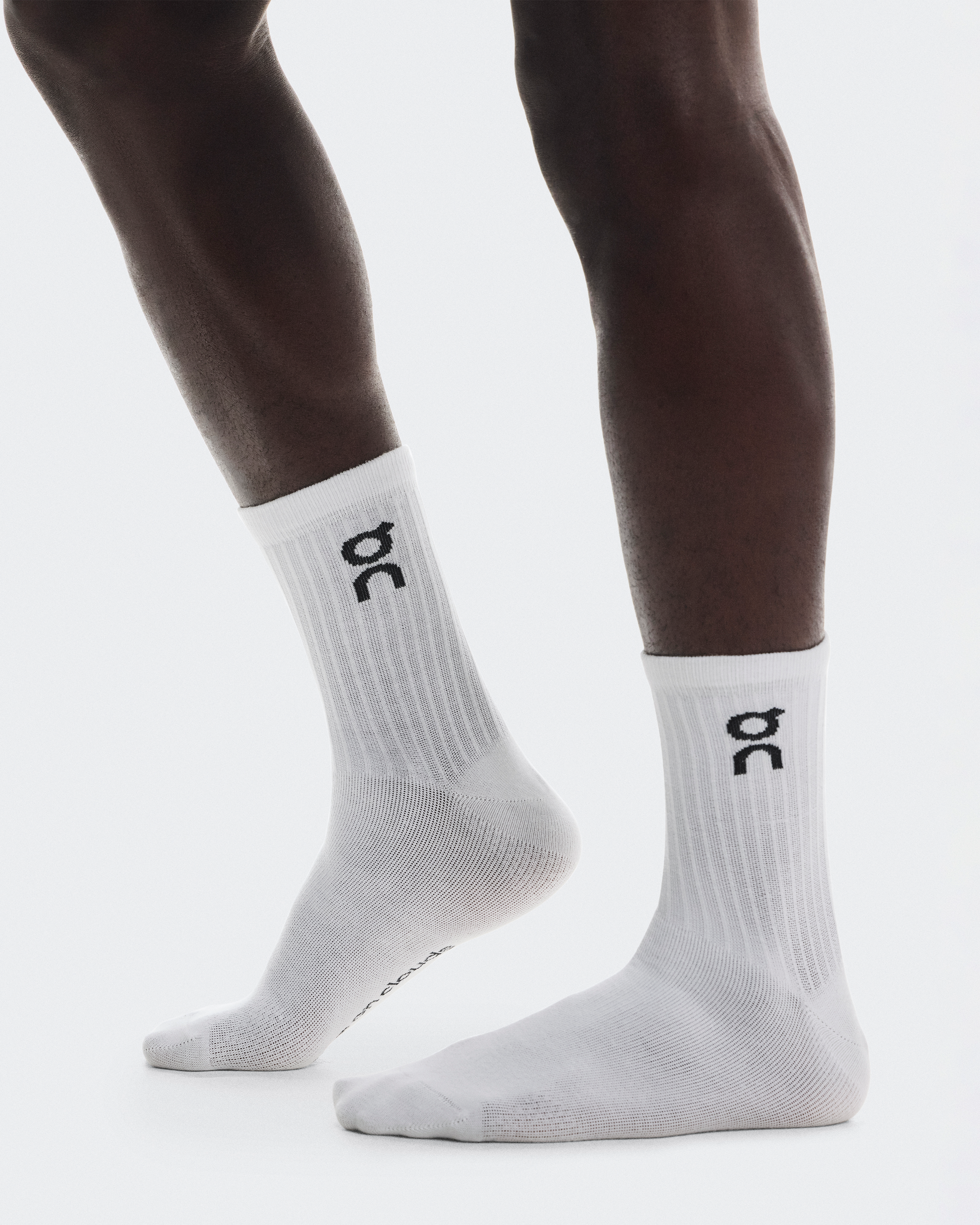 Logo Sock High 3PUnisex / White / 43 - 46
