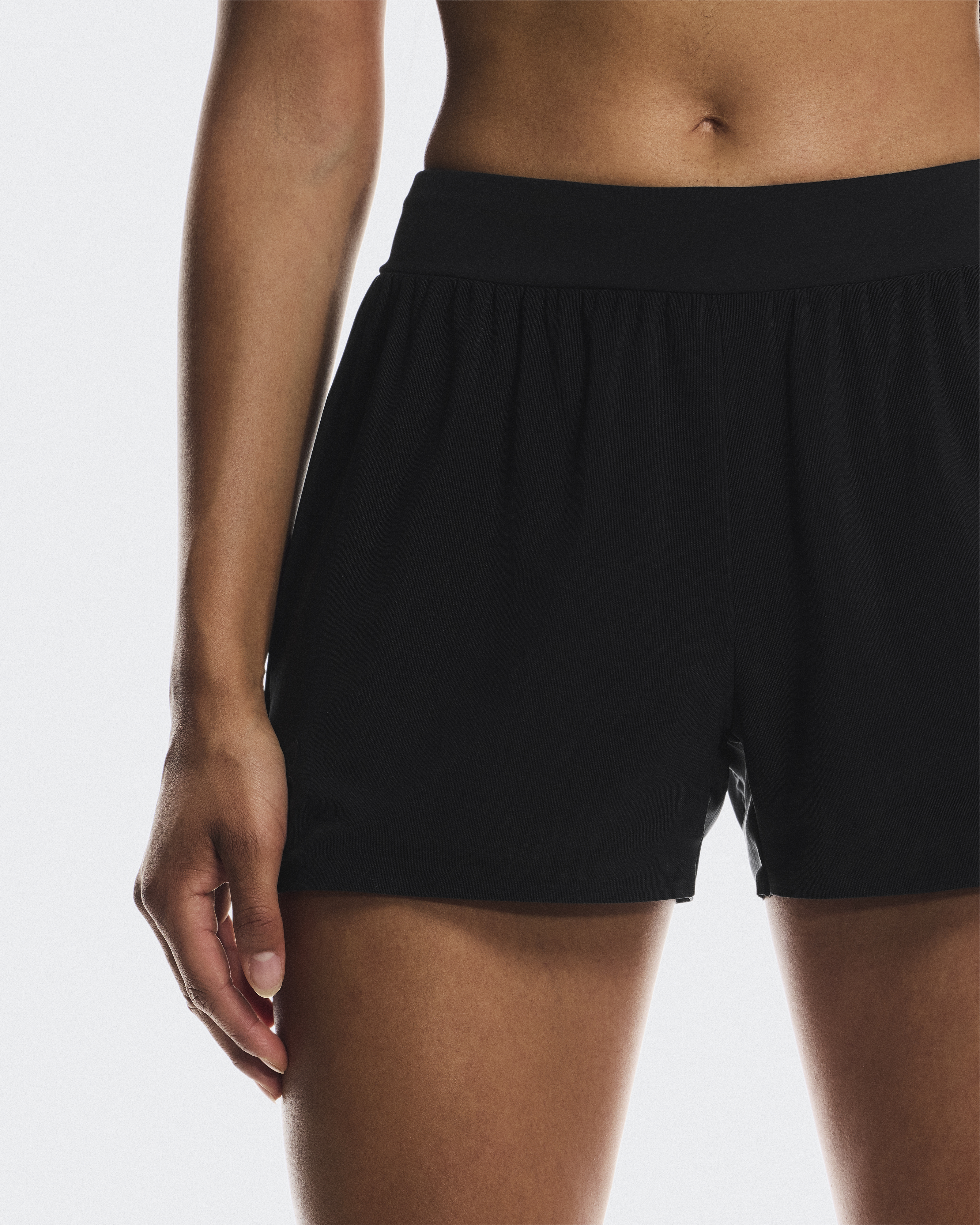 Double Mesh Short ブラック X L Women's Mesh Shorts | Black | On United States
