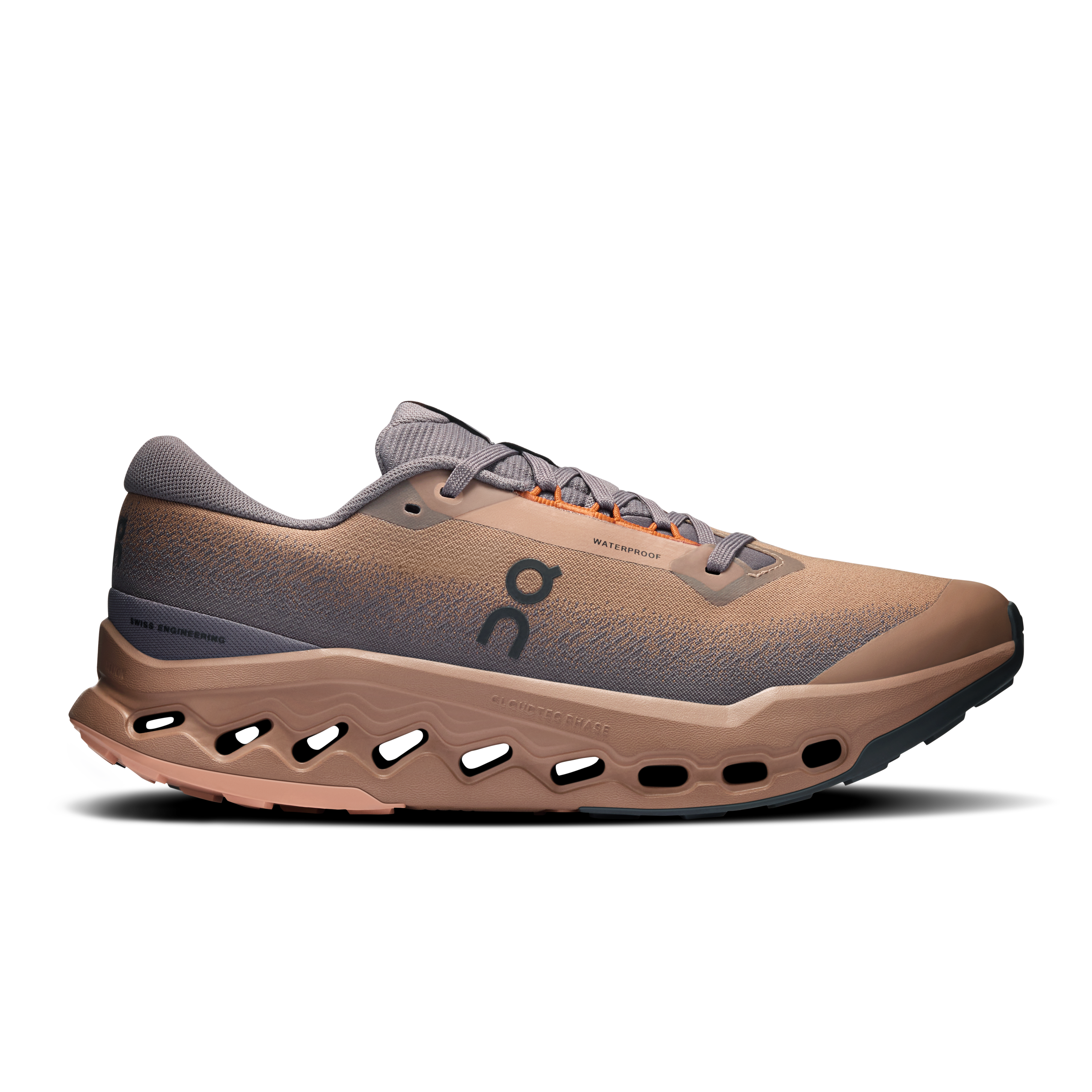 Cloudsurfer Trail 2 Waterproof Running Shoe in Portobello/Pebble