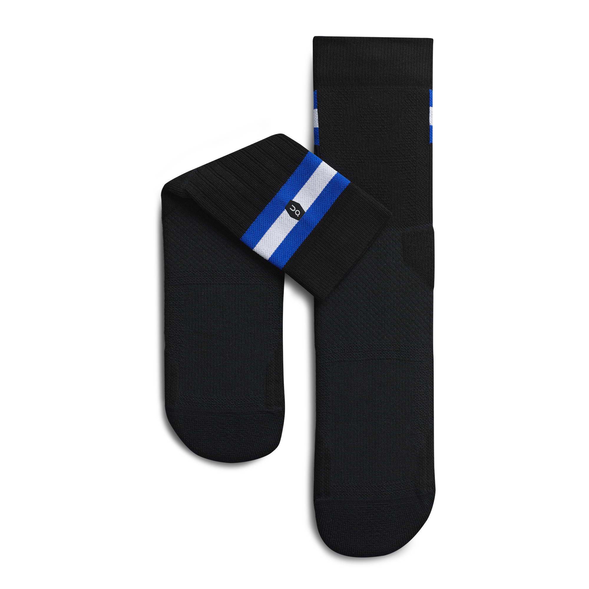 Tennis Sock in Black/Indigo