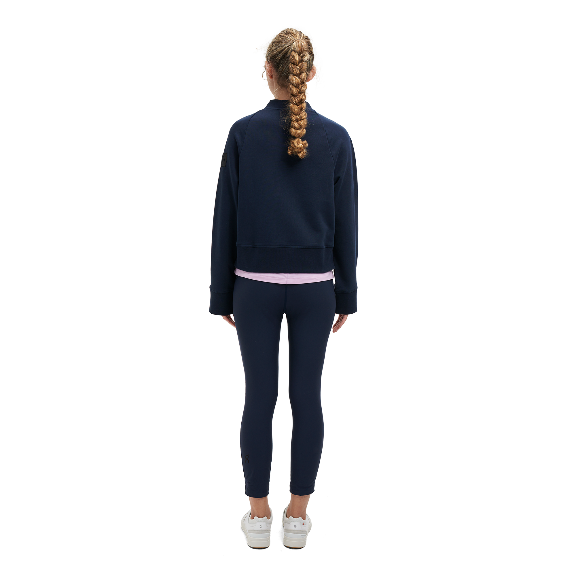 On Crew Neck Navy Women Hoodies and sweatshirts