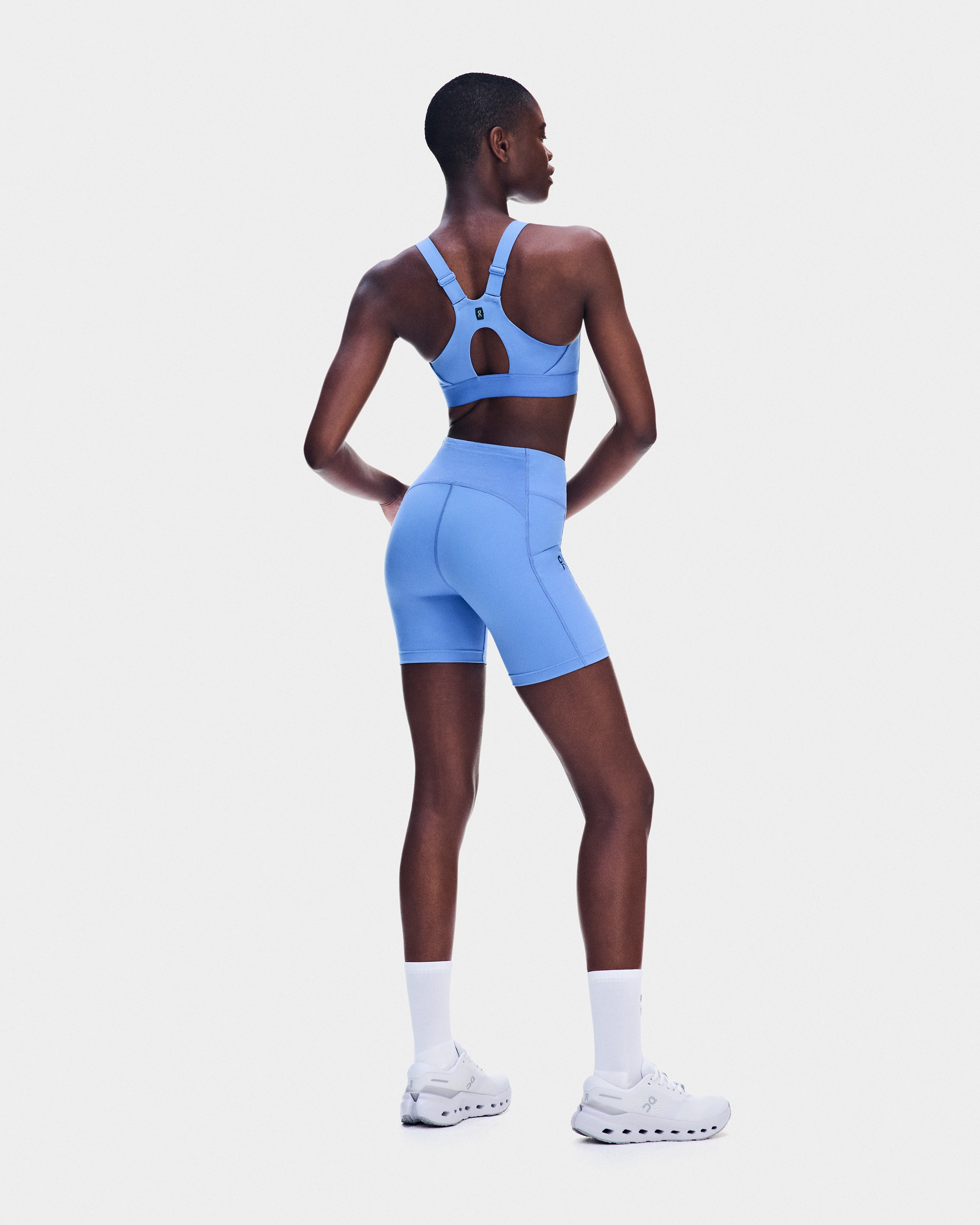 On Performance Tights Short Sailor Femme Leggings
