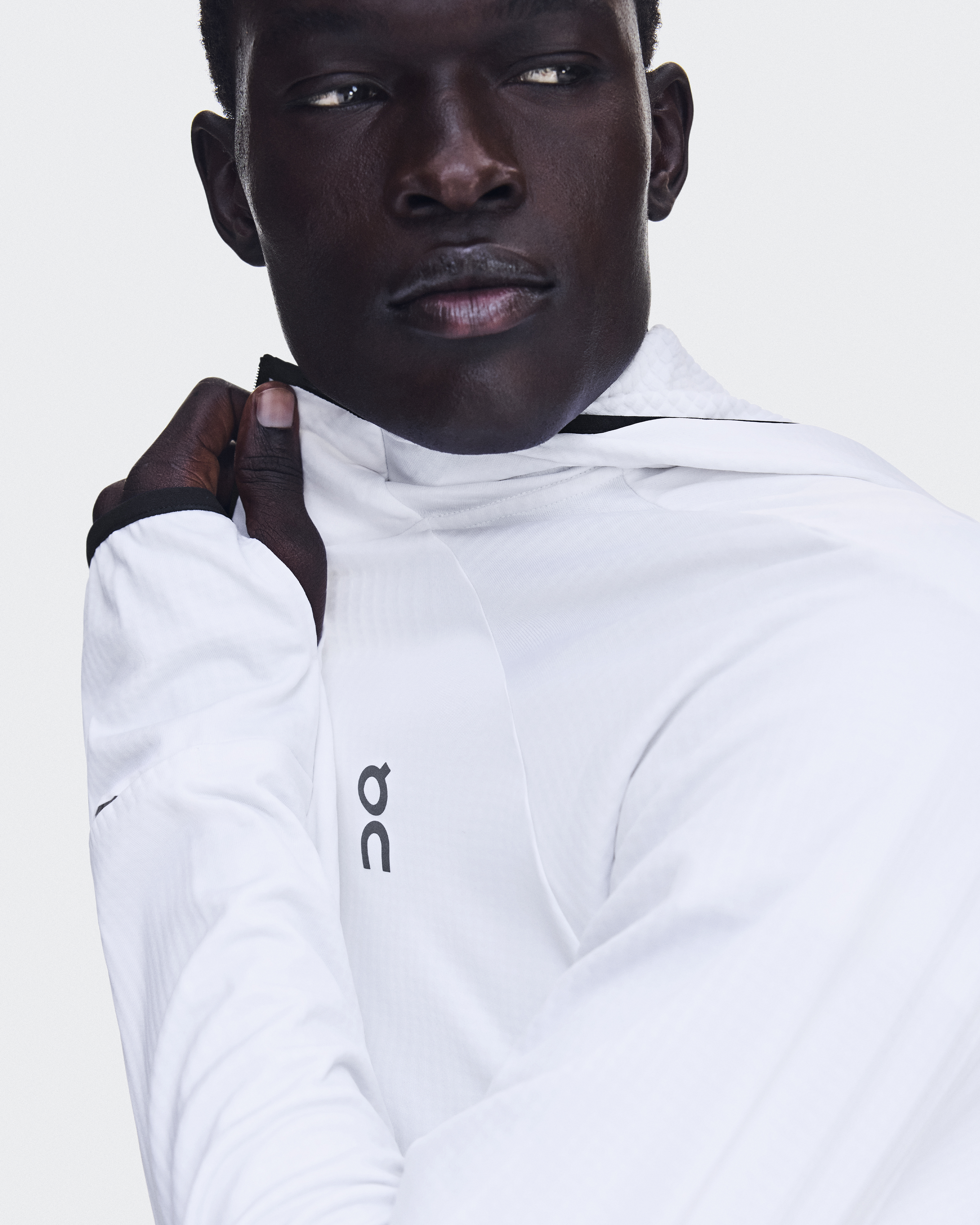 Men's Climate Zip Hoodie | White | On Greece