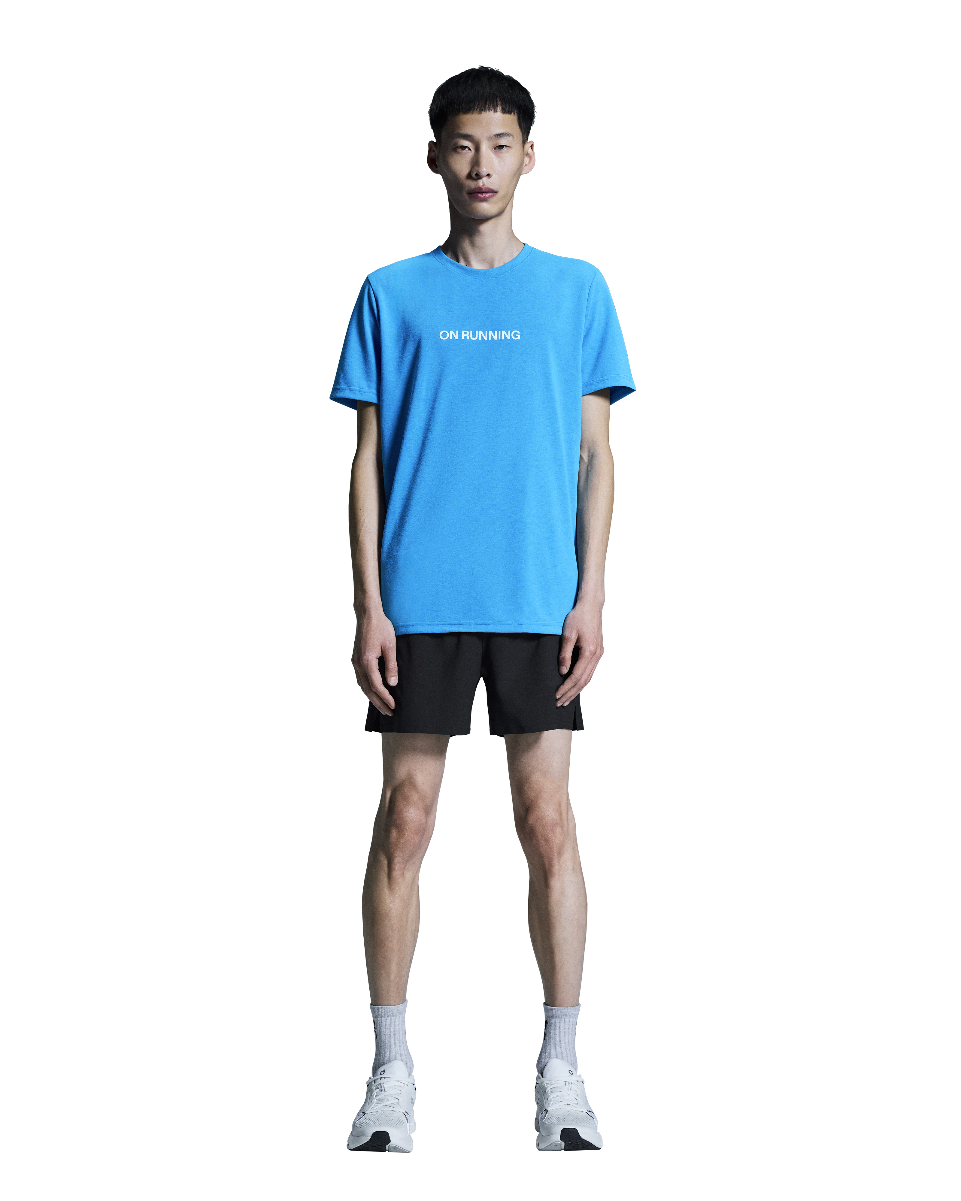 On Run-T Camiseta de Manga Corta para Hombre en Malibu, Talla: Large, Polyester