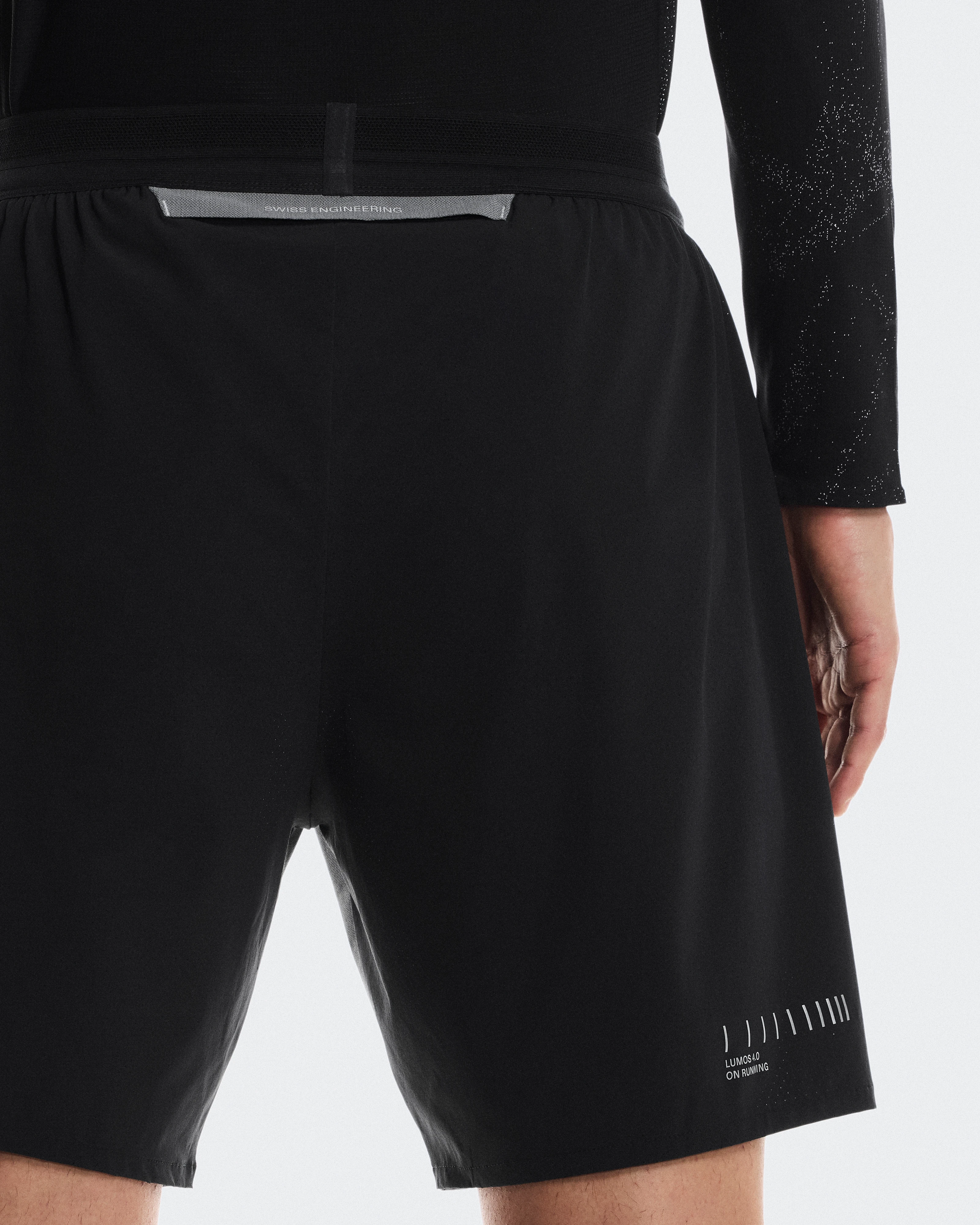 On Performance Shorts Lumos Eclipse & Black Men Shorts