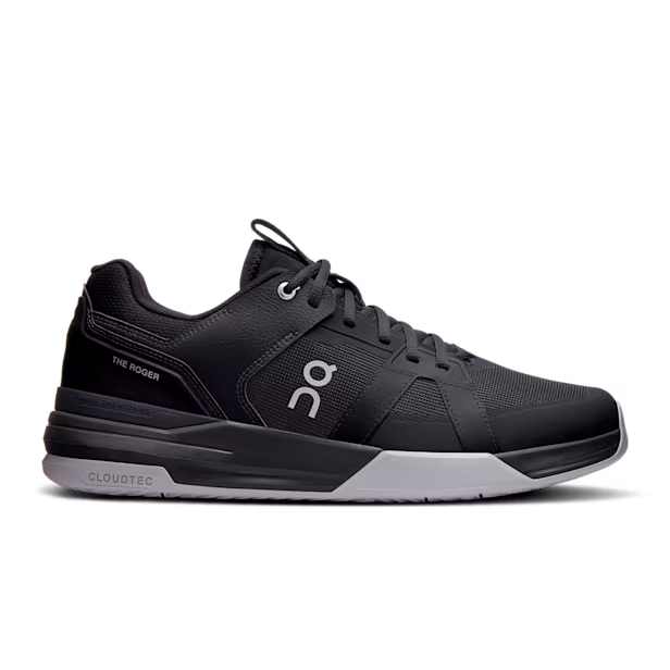 THE ROGER Clubhouse Pro Tennis Shoe in Black/Glacier