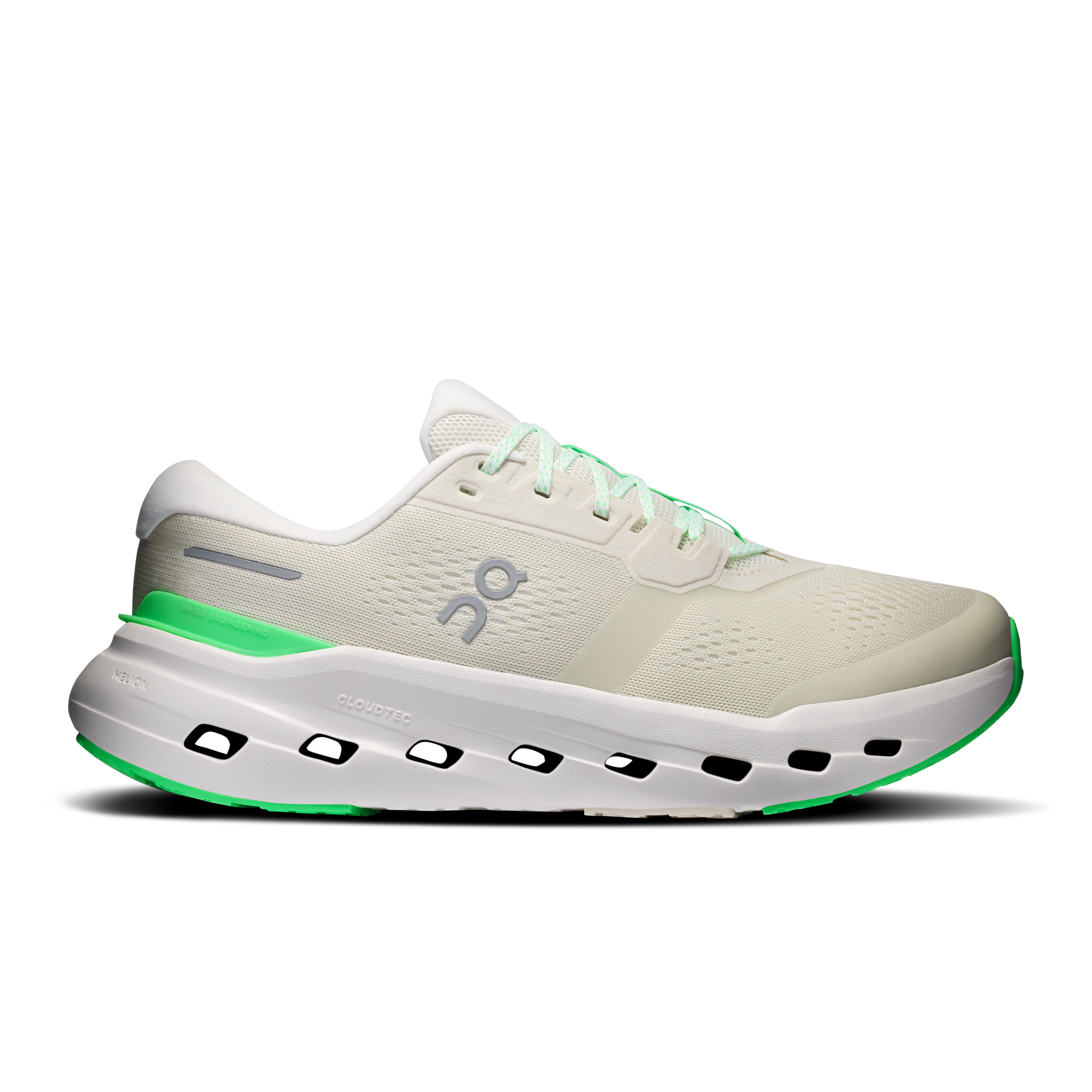 Cloudrunner 3 Wide Road Running Shoe in Ghost/Verdite