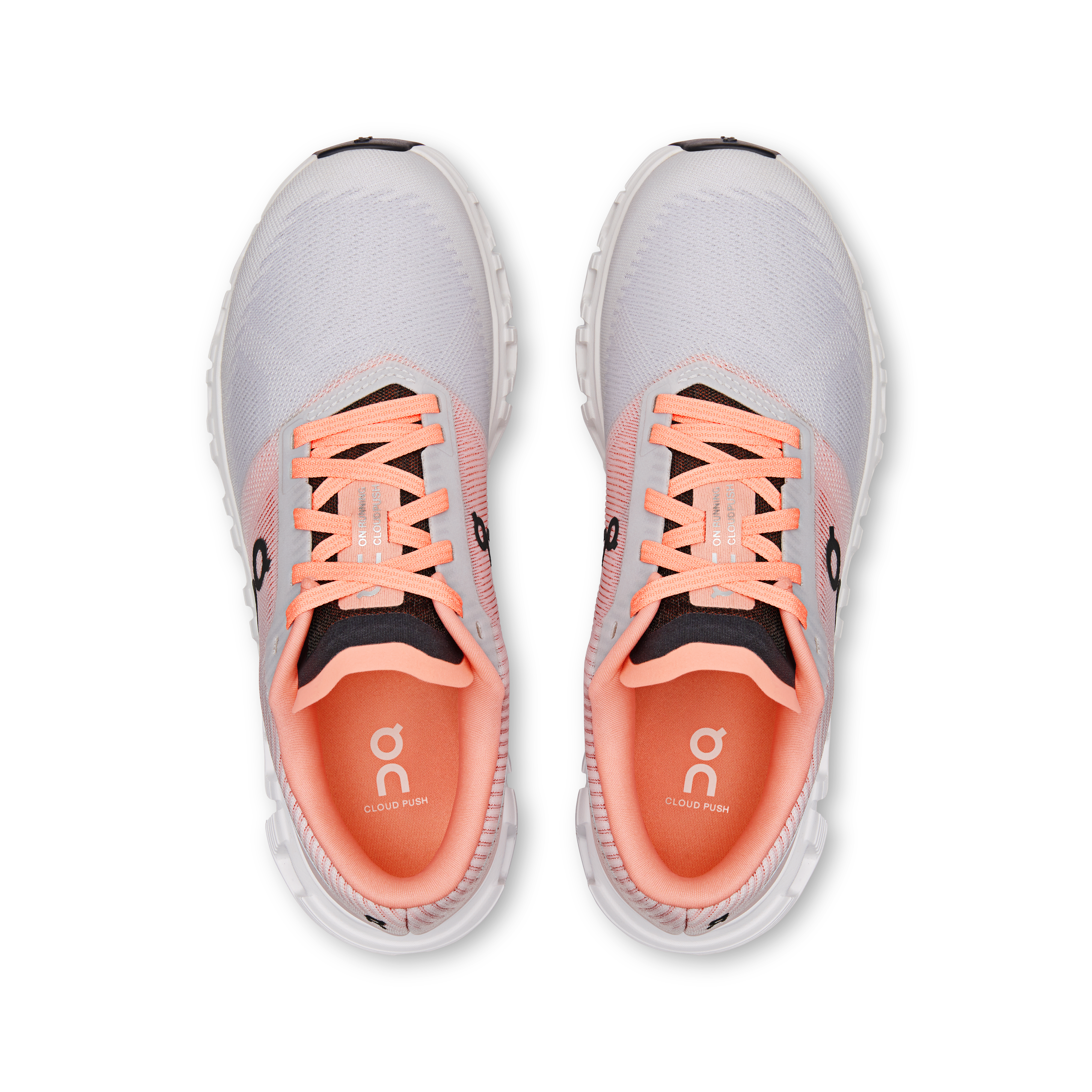 On Cloud 6 Push Sunstone & Juniper Mujer – Uso diario, superespuma Helion™, transpirables Calzado