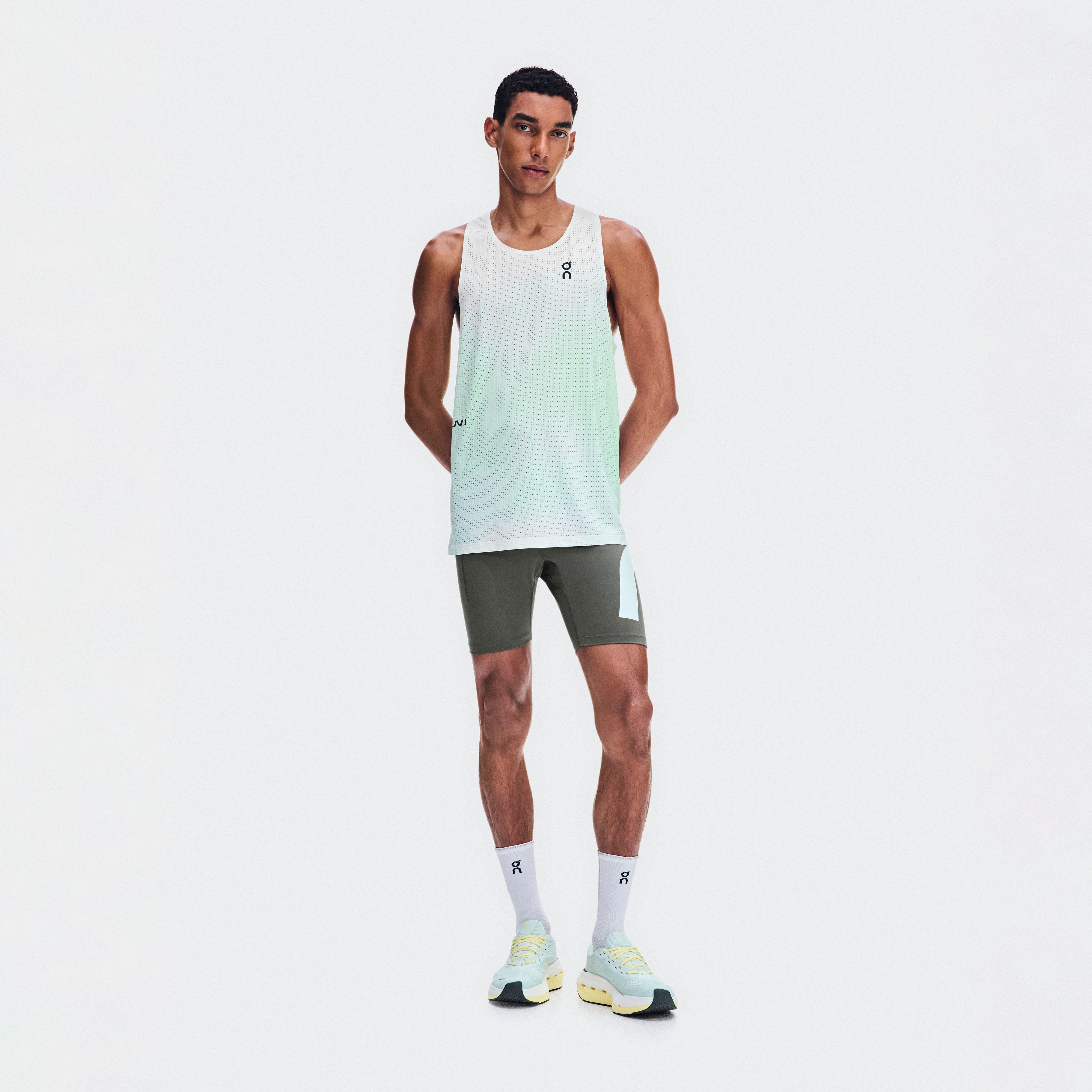 On Race Half Tights LN1 Mire Men – Running, Racing Tights