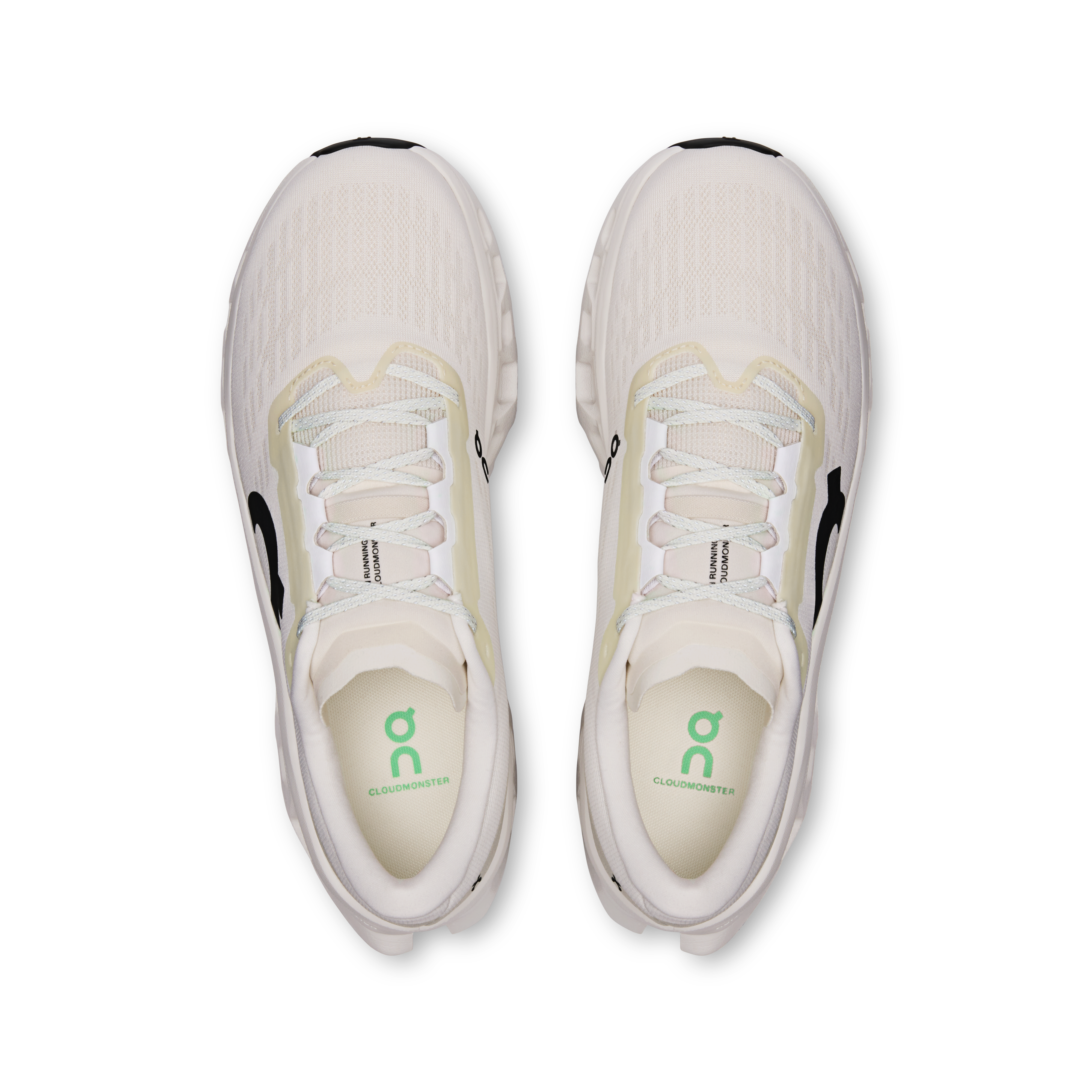 On Cloudmonster 3 Ivory & Ivory Men Road running Shoes
