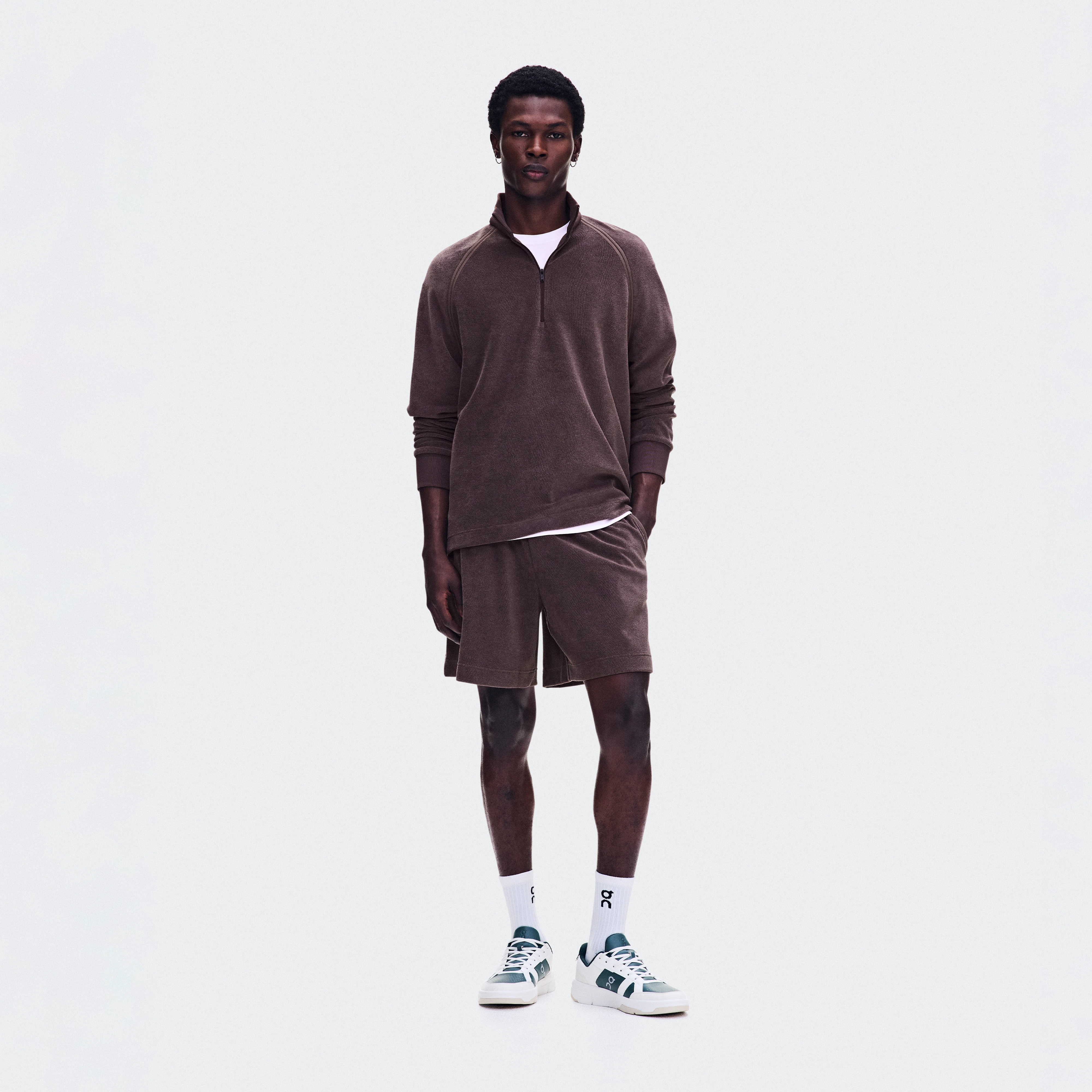 On Courtside Shorts Terry Mulberry Men – Courtside, all-day wear Shorts