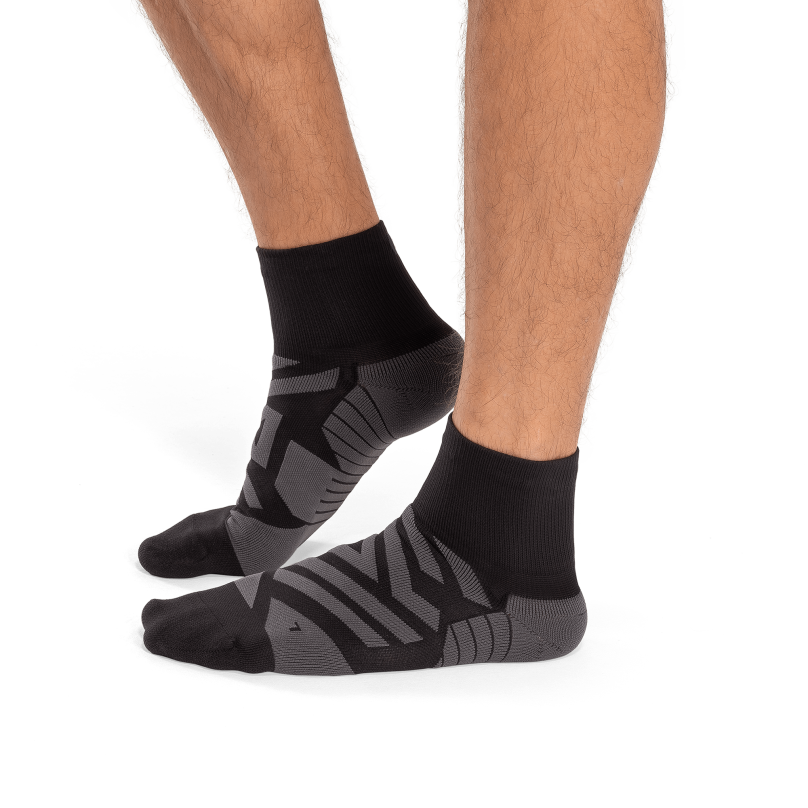 Men's Performance High Sock | Black & Shadow | On United States