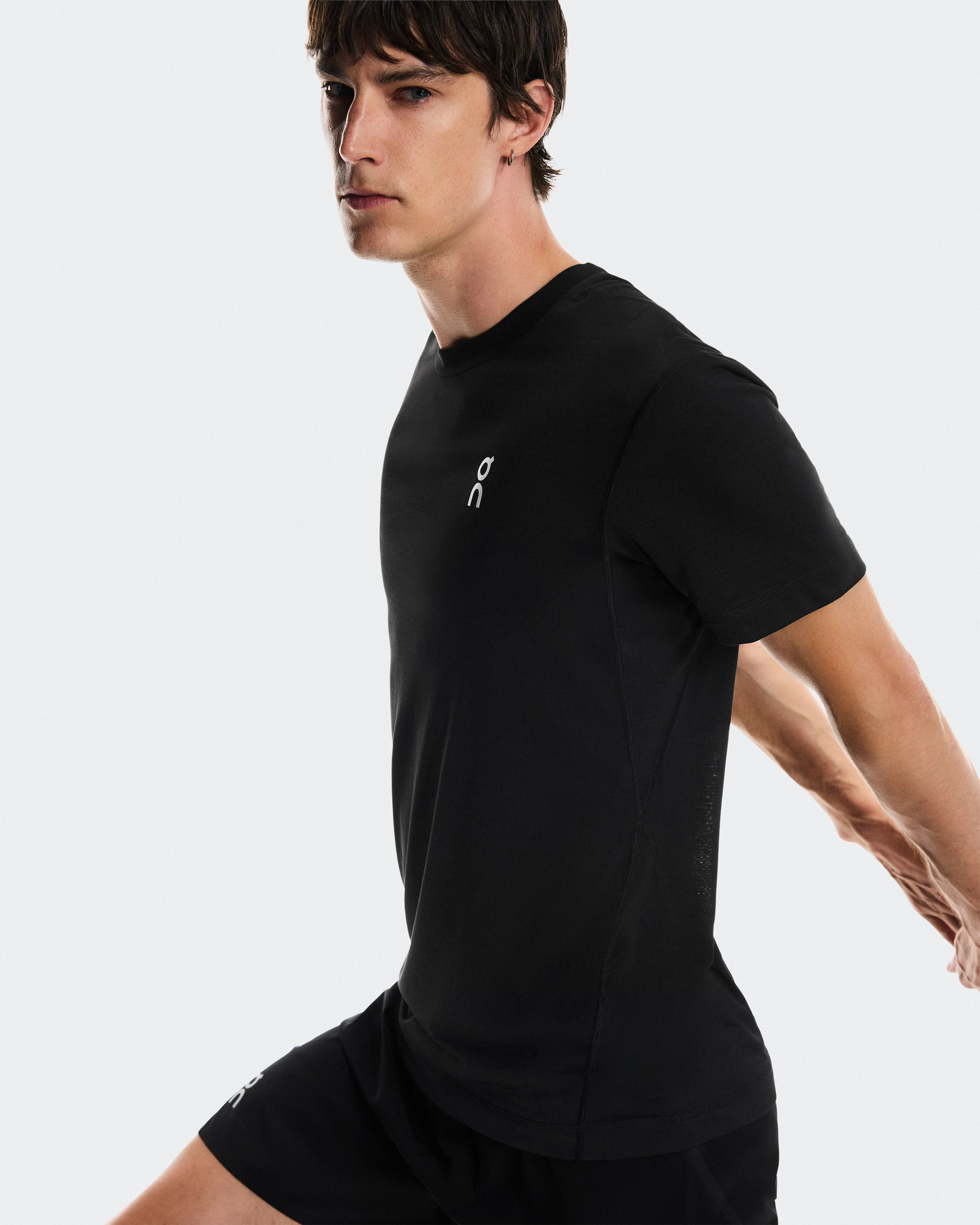 On Train-T Black Men Tops and t-shirts