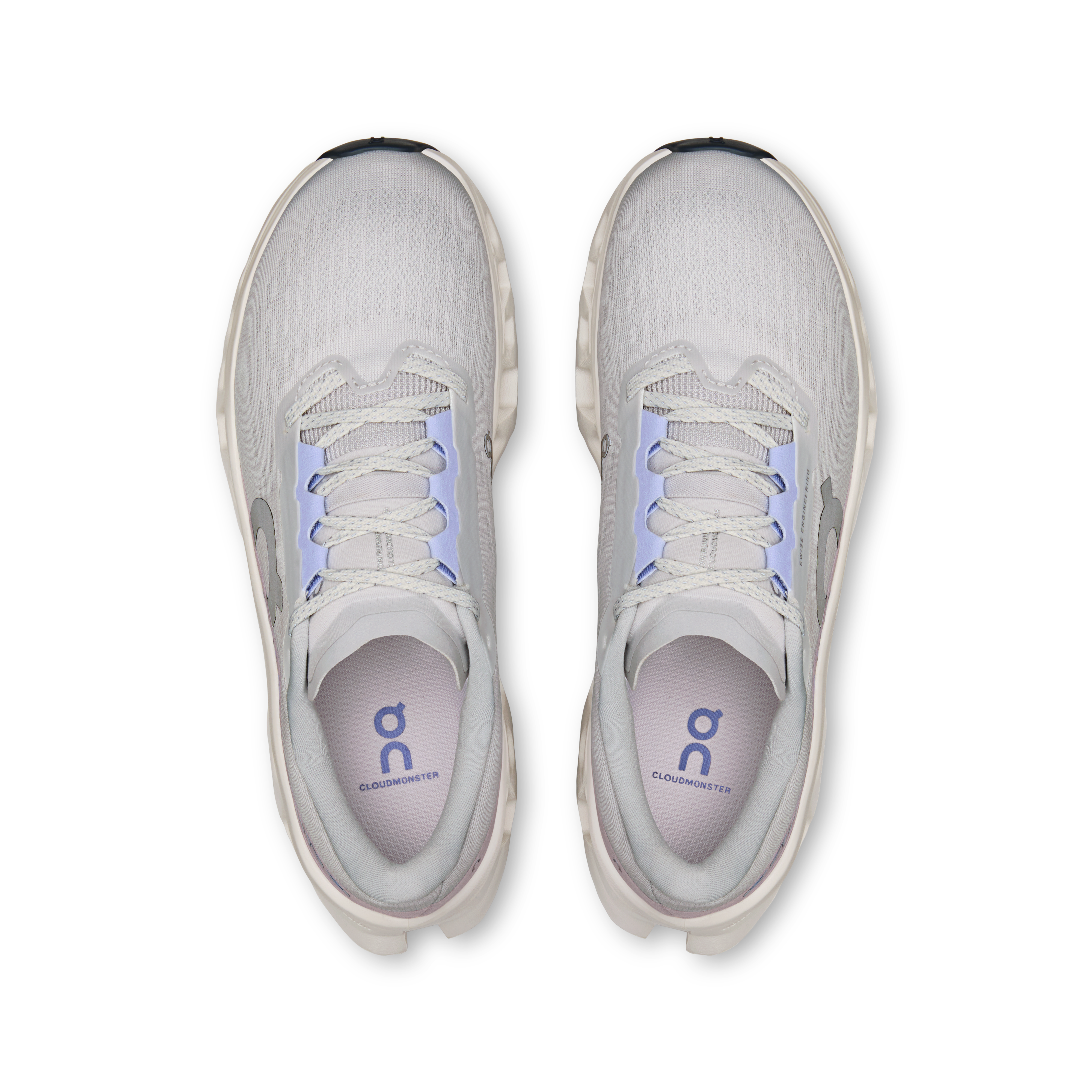 On Cloudmonster 3 Frost & Ivory Women Road running Shoes