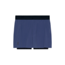 3" Performance 2/1 Shorts in Acai Black