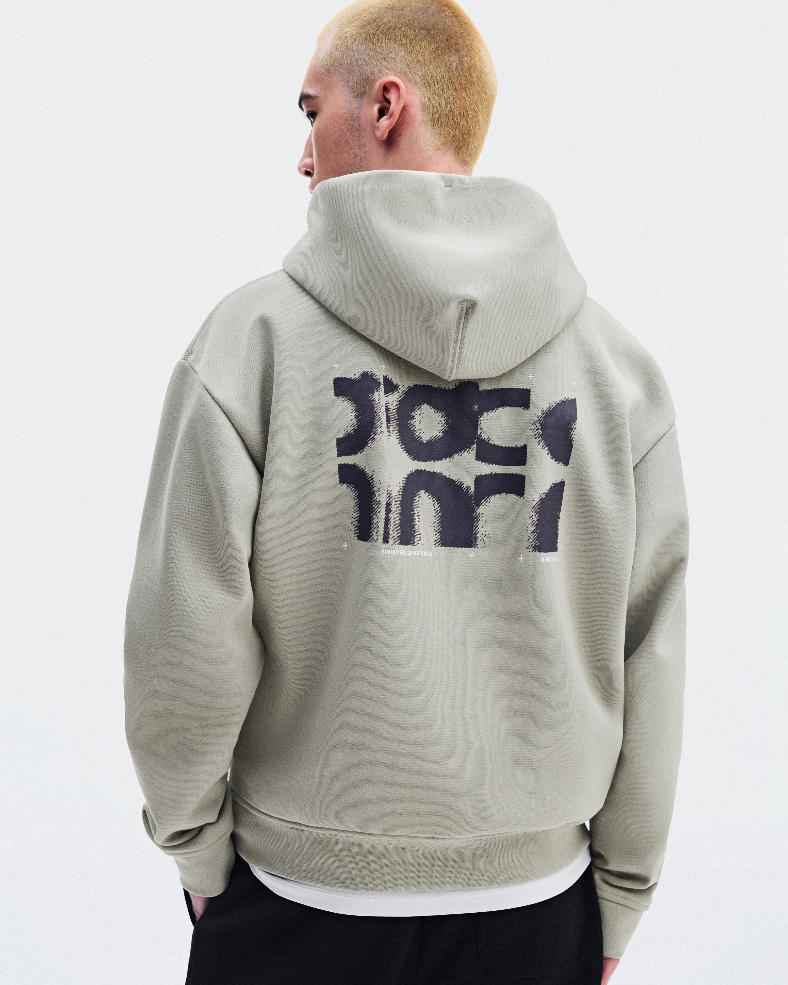 On Club Collective Full Zip Pixel Brume メンズ フーディ＆スウェットシャツ
