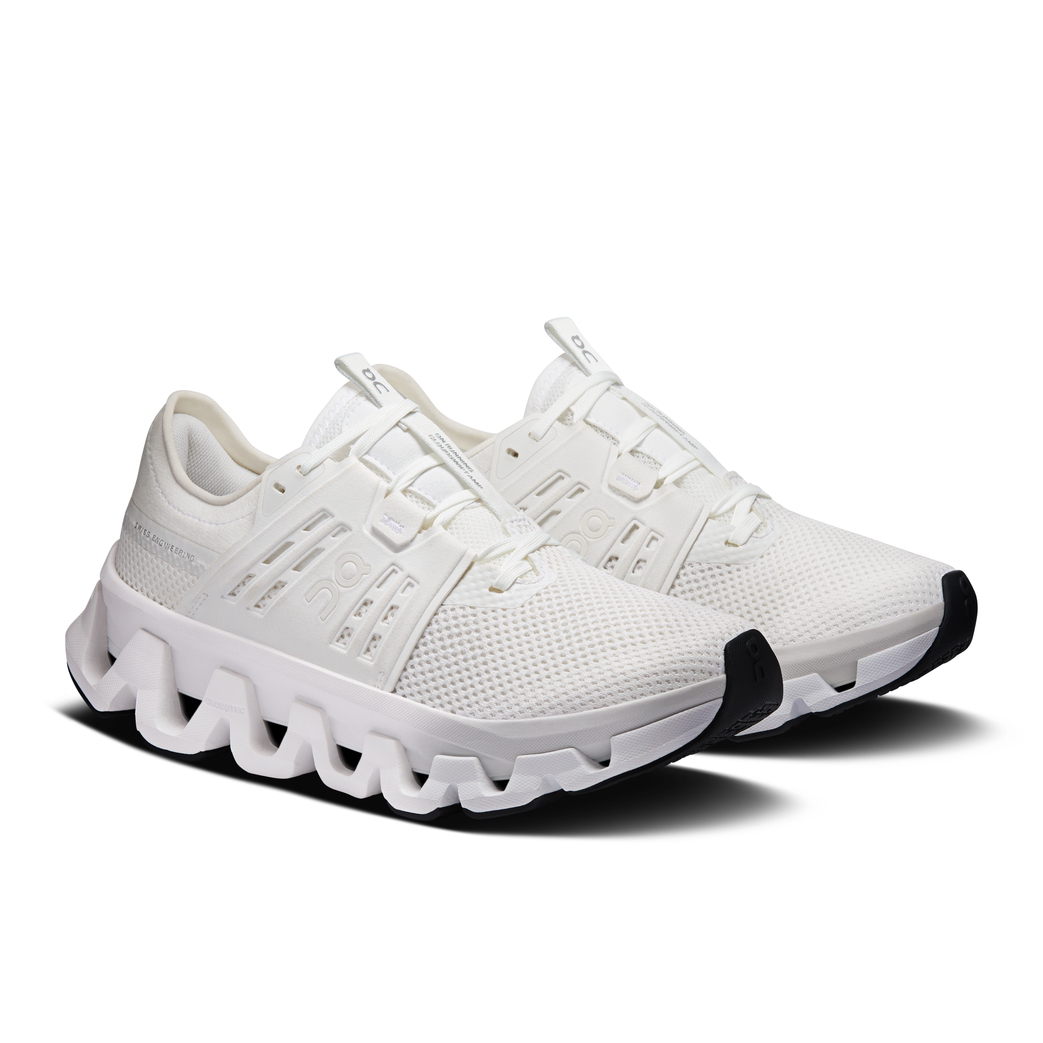 On Cloudswift Amp White & White ウィメンズ ロードランニング シューズ