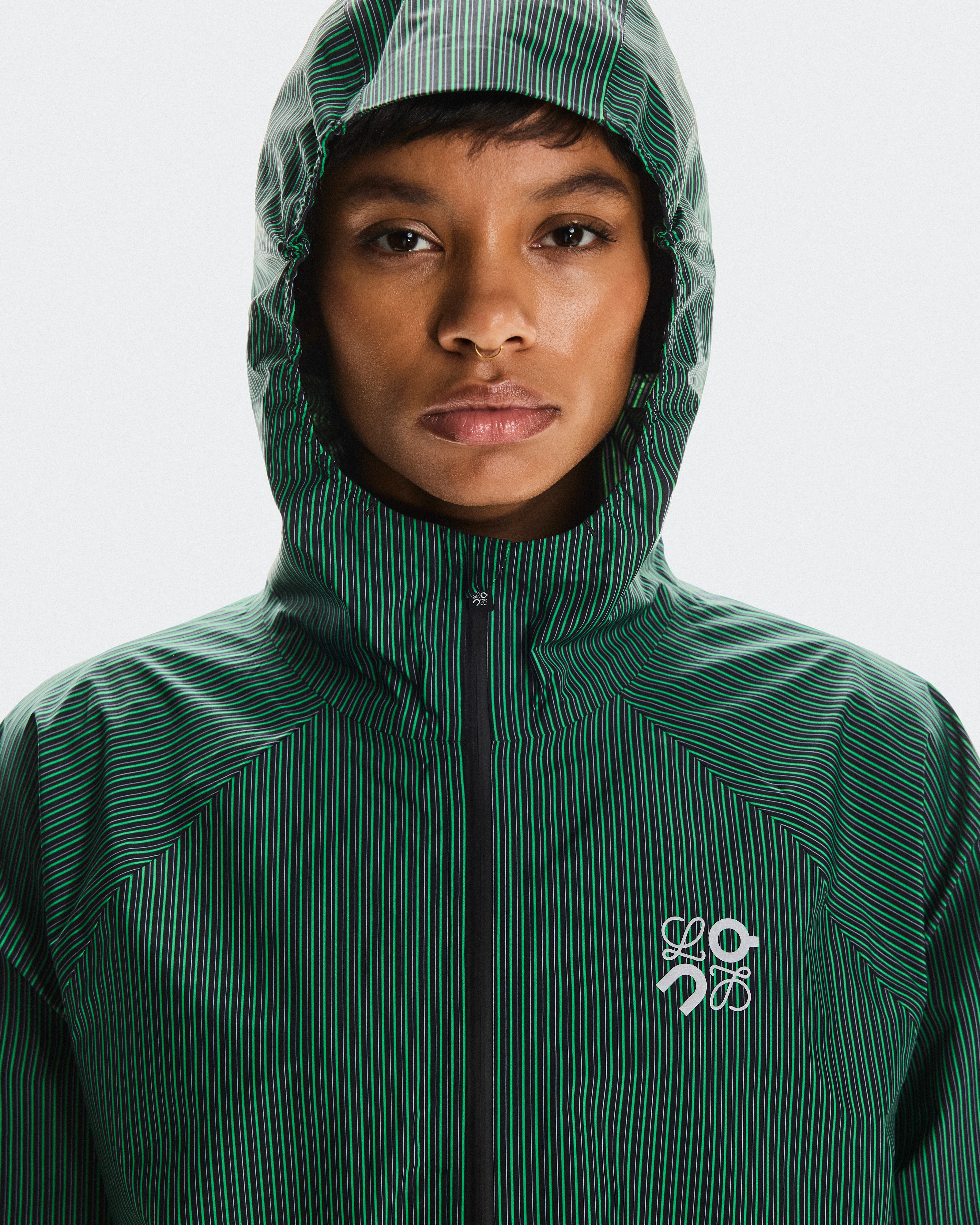 On Storm Anorak LOEWE Green & Black Unisex Jackets