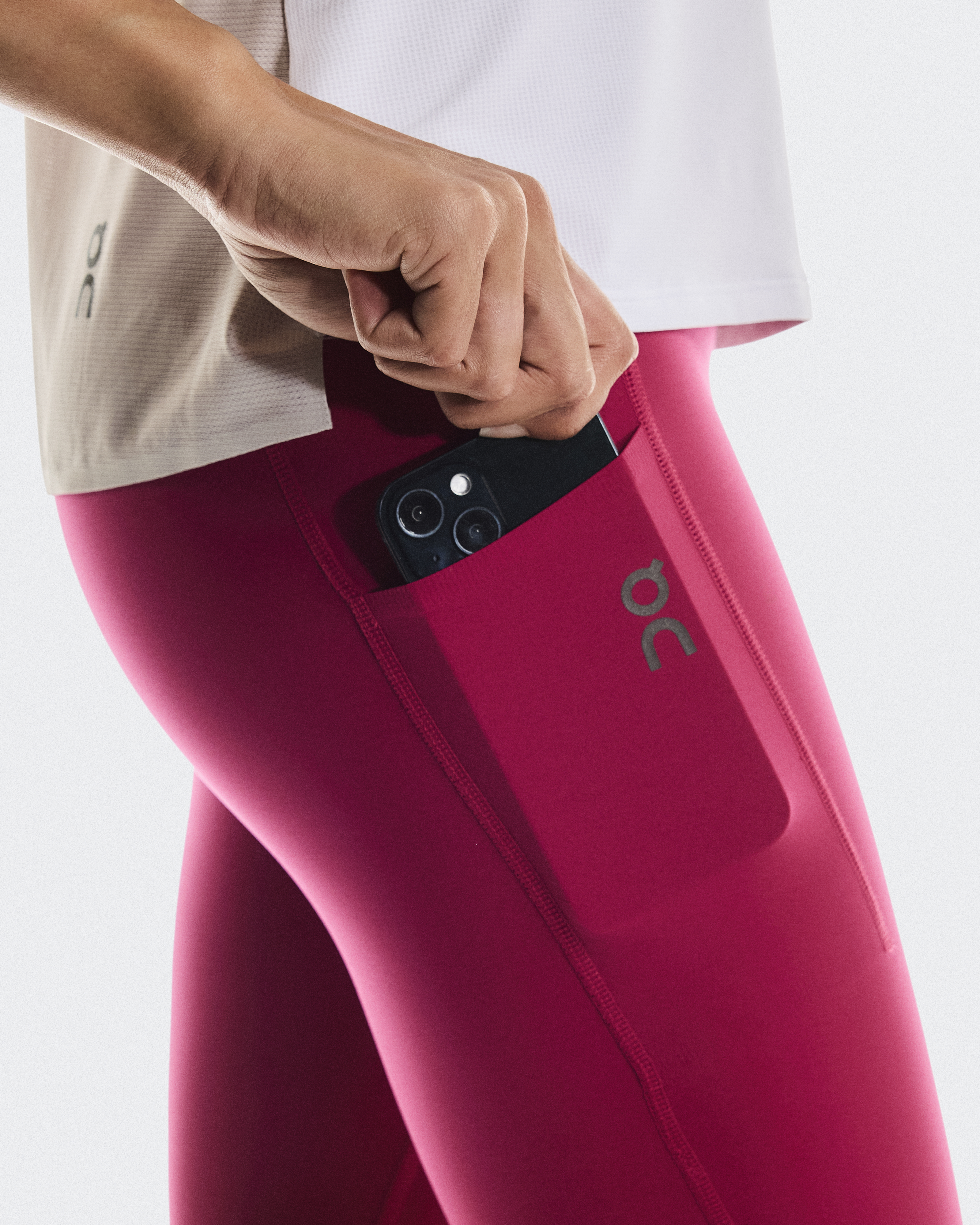 Women's Performance Tights 7/8 | Pink | On United States