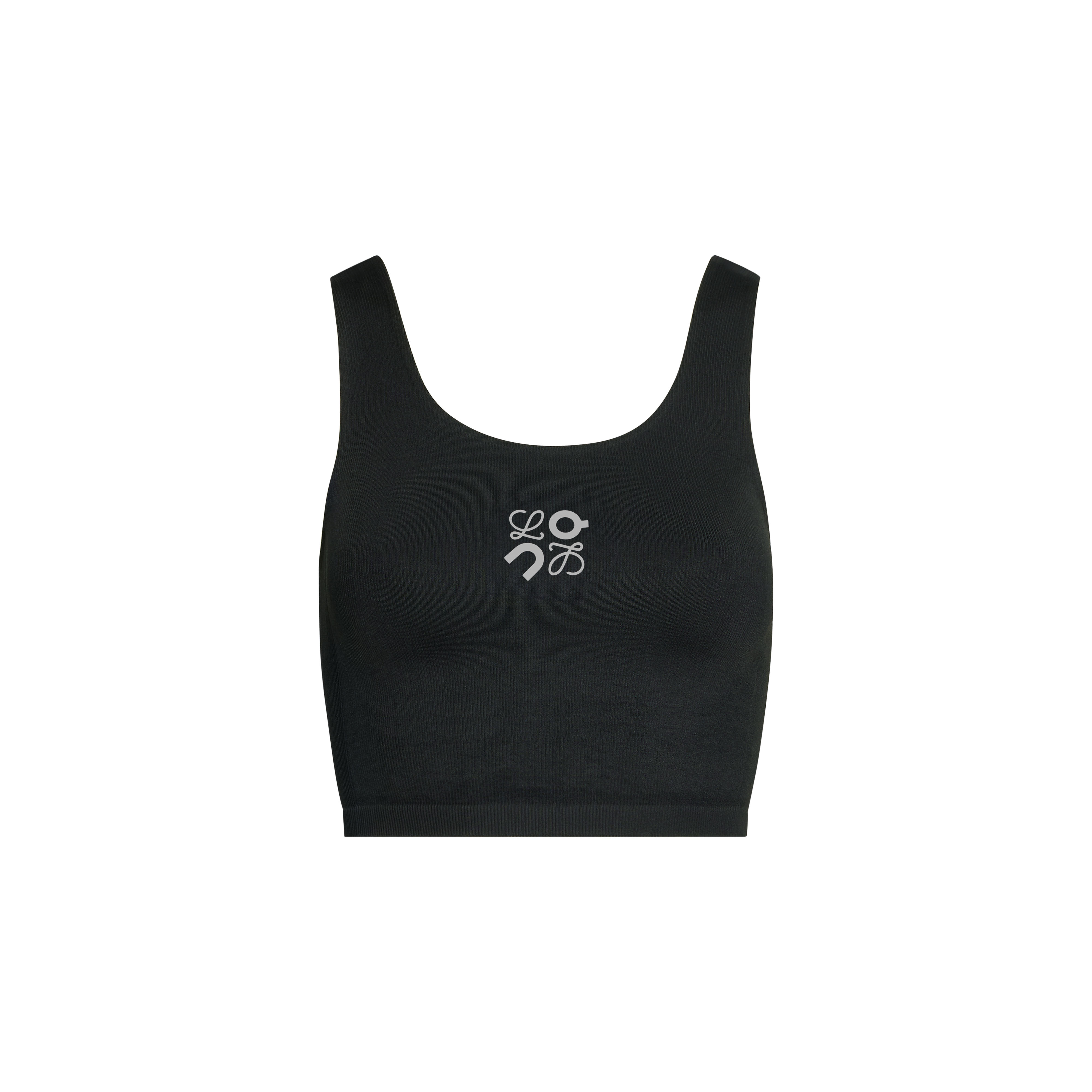 Women's Seamless Bra LOEWE | Black | On Switzerland