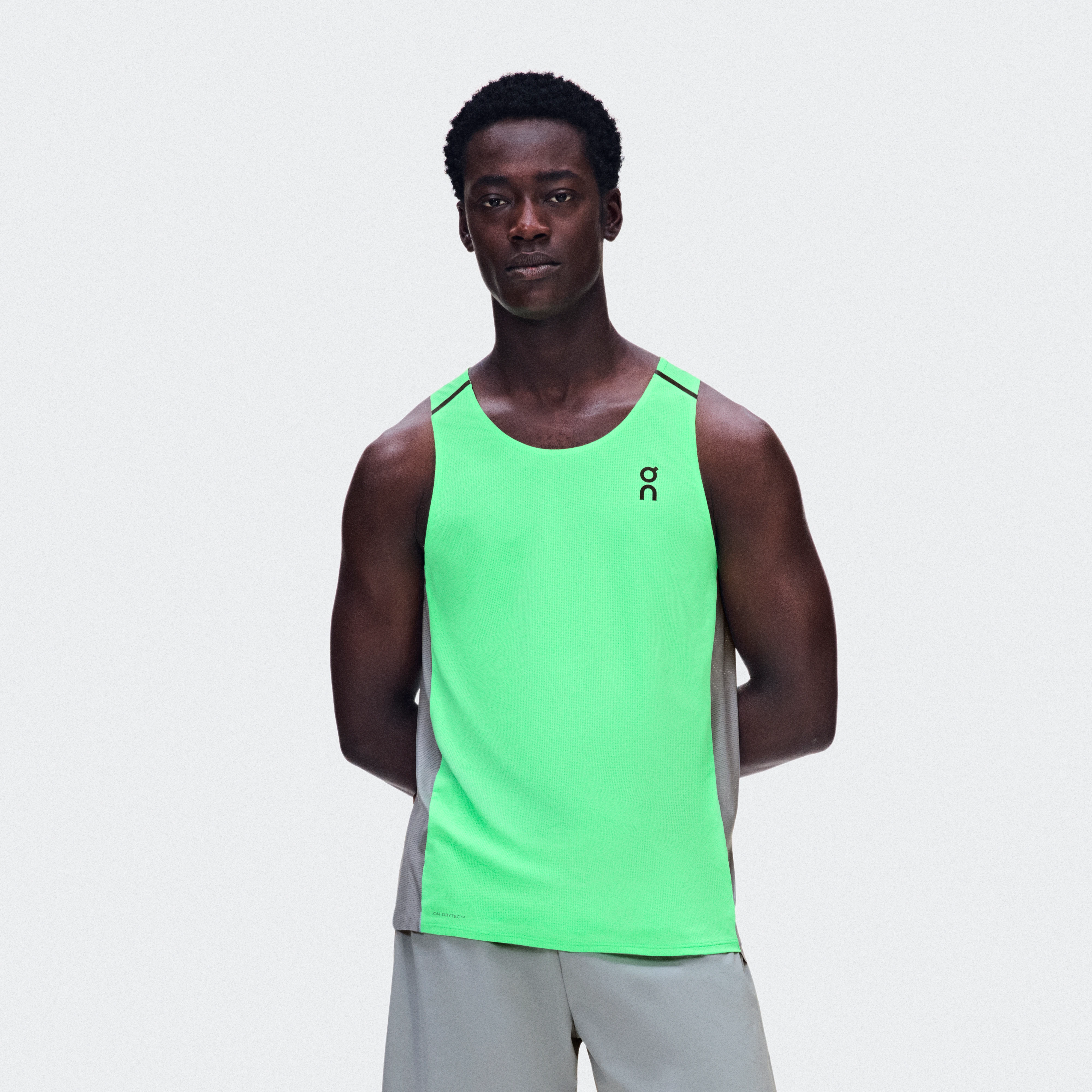 On Performance Tank Verdite & Apollo Men – Road running, warm weather Tops and t-shirts