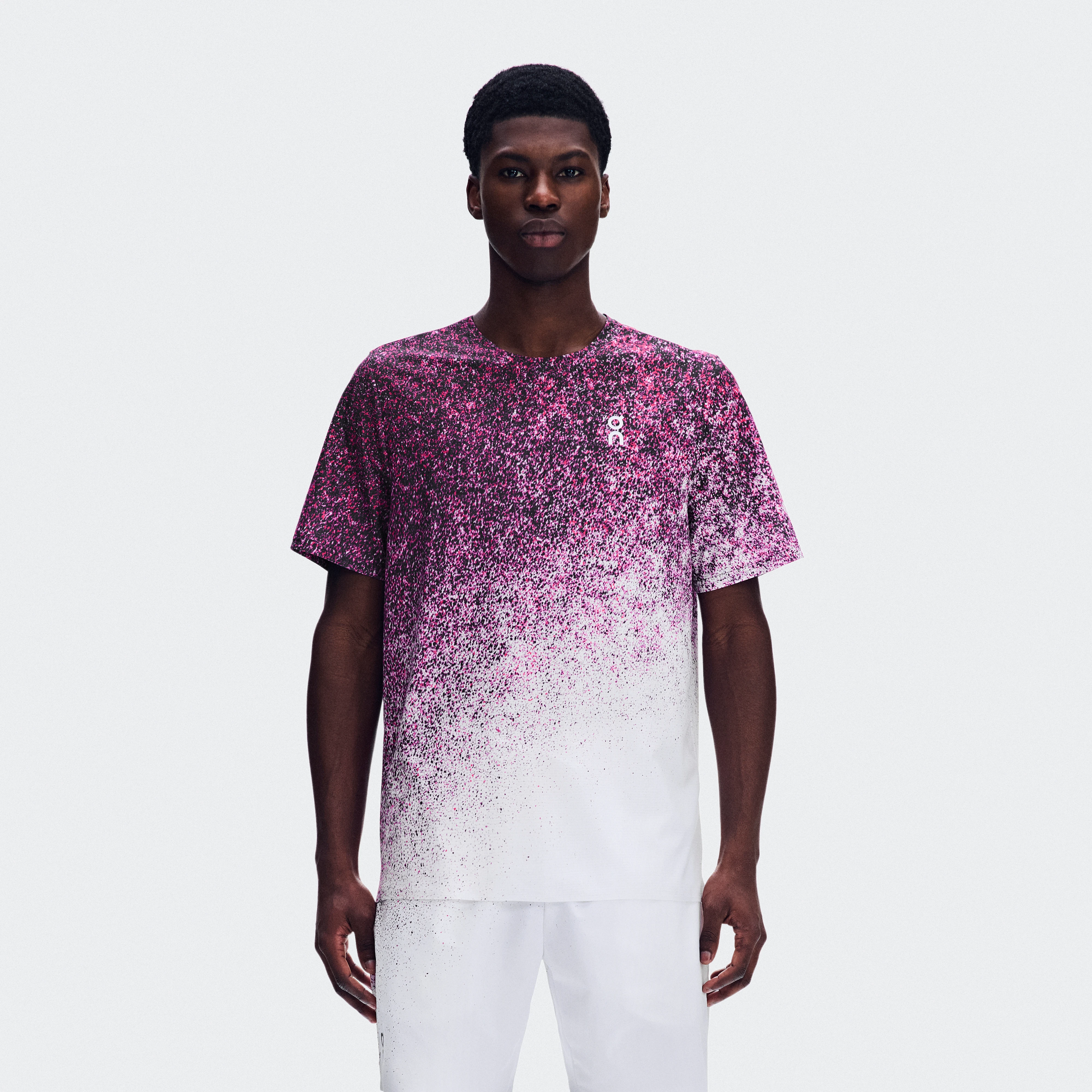On Court-T Fade Nebula & White Men – Tennis Tops and t-shirts