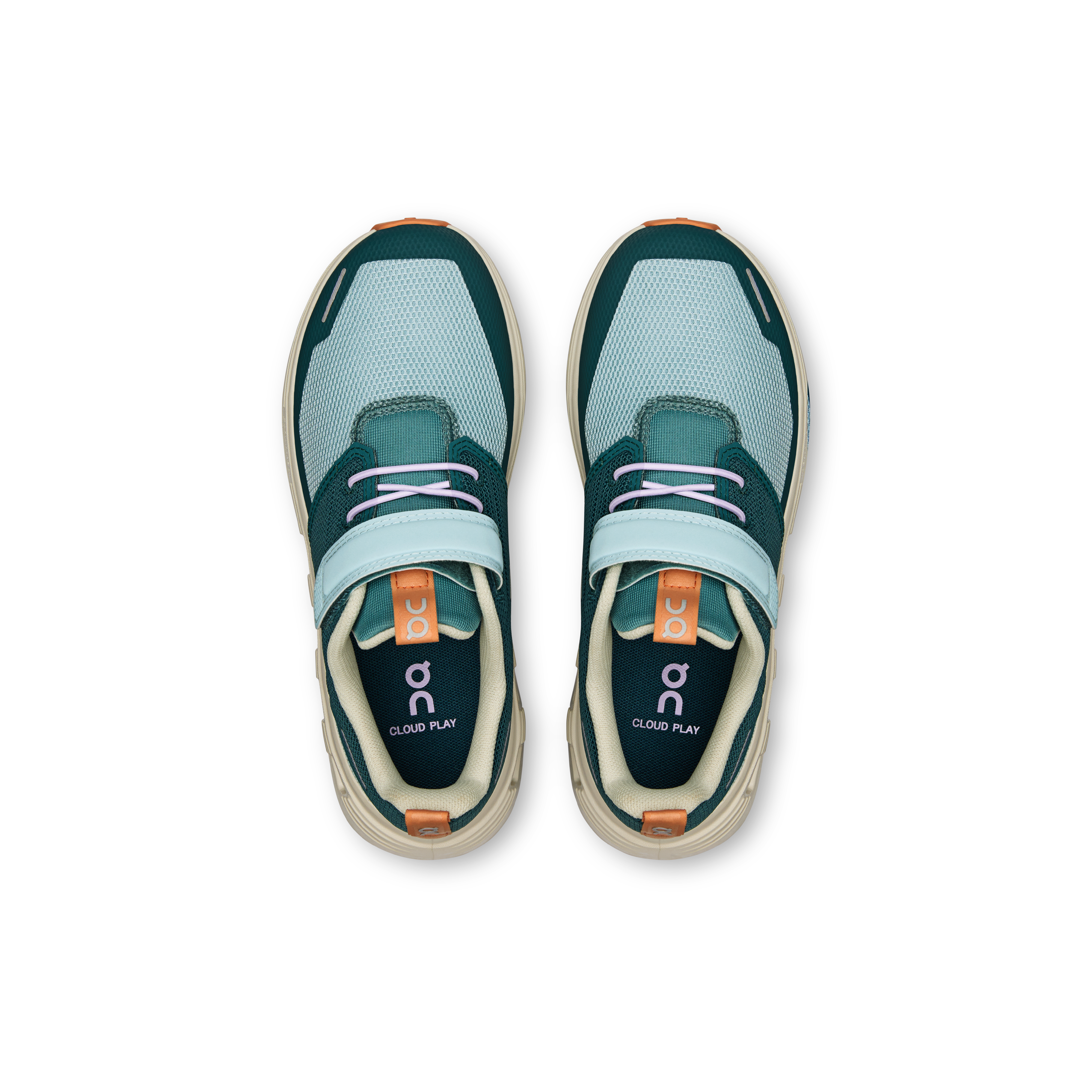 On Cloud Play 2 Mistletoe & Sahara Kids Active life Shoes