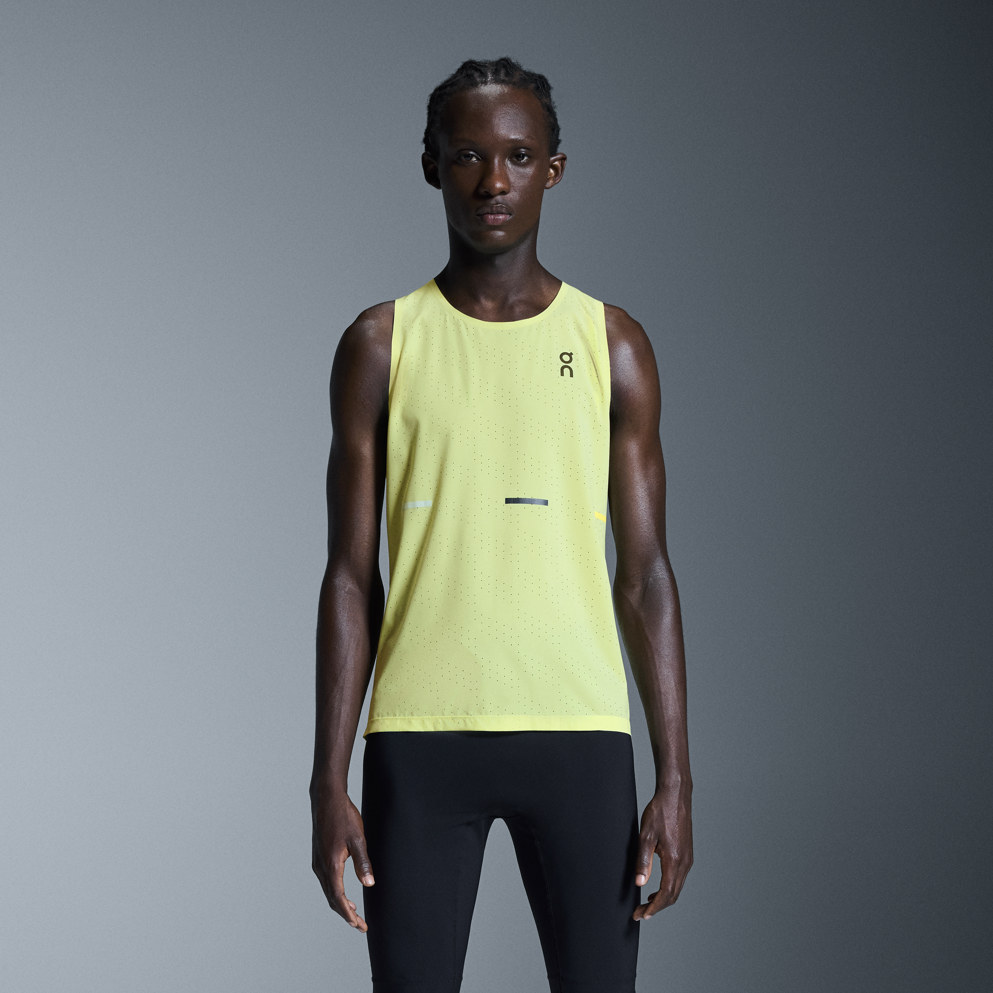 Men's Pace Tank | Yellow | On Portugal