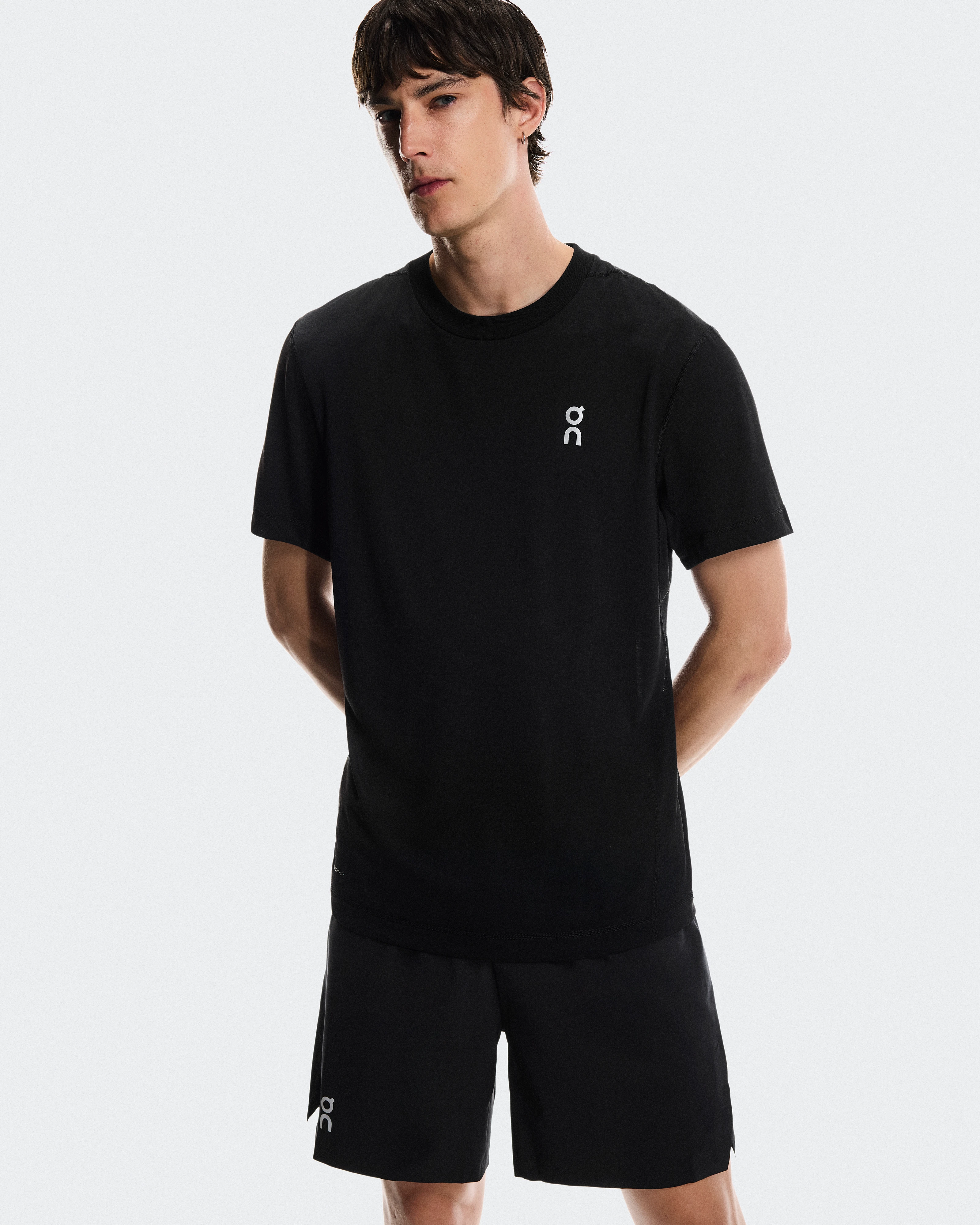 On Train-T Black Men Tops and t-shirts