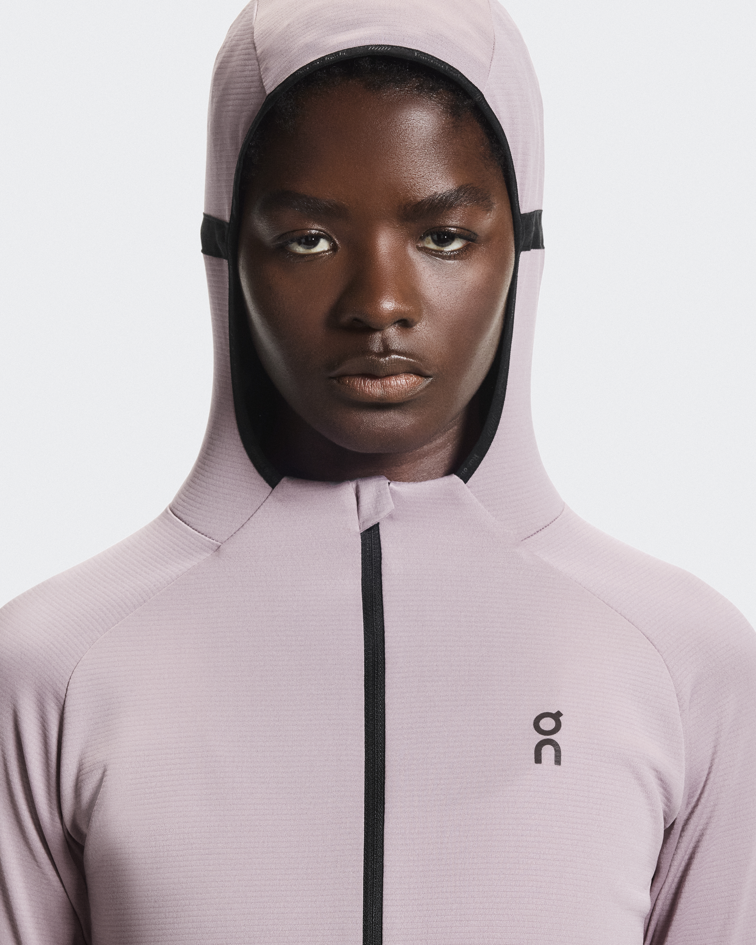Climate Zip Hoodie ウィメンズアパレル Climate Zip Hoodie: moletom feminino com balaclava e isolamento