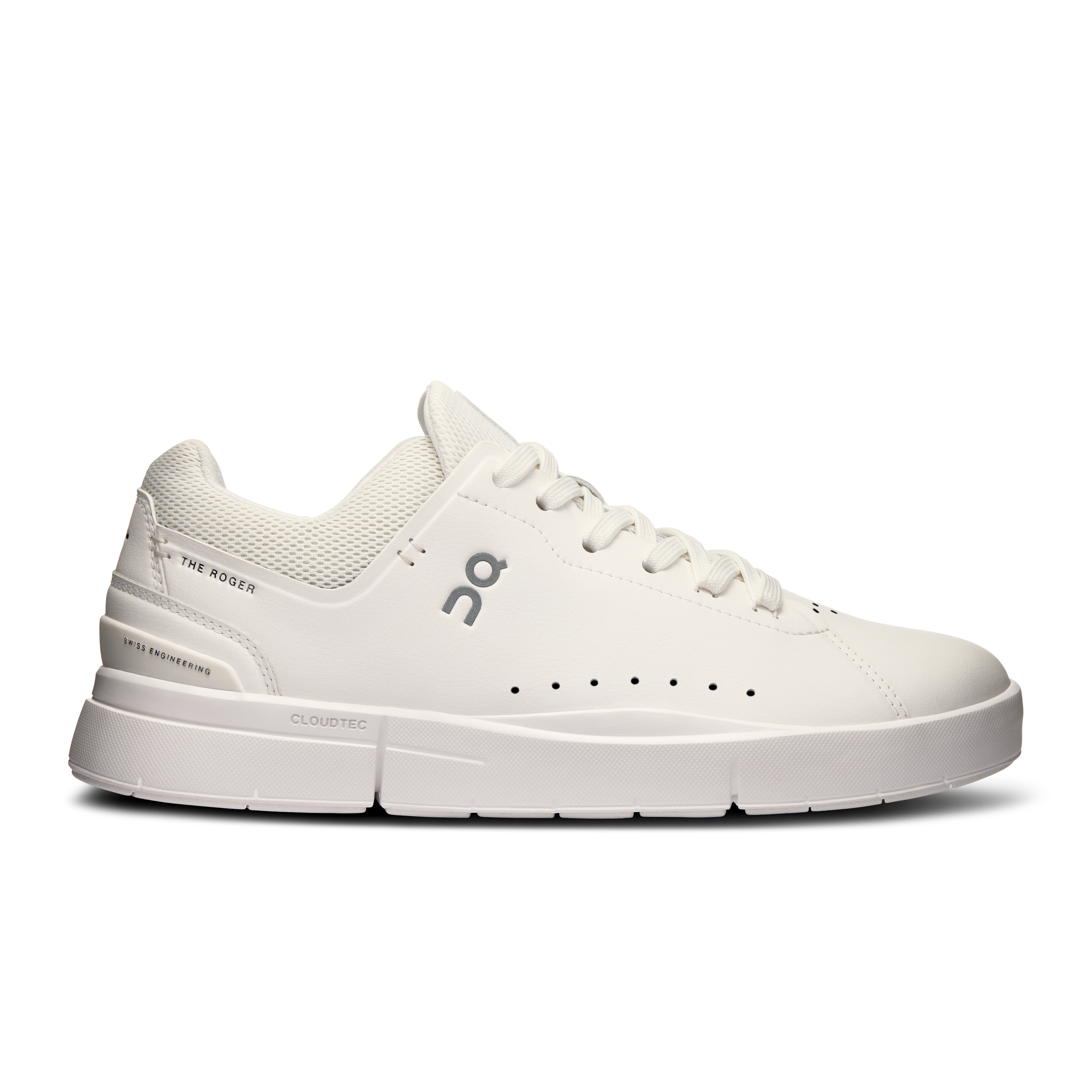 THE ROGER Advantage Lifestyle Shoe in All White