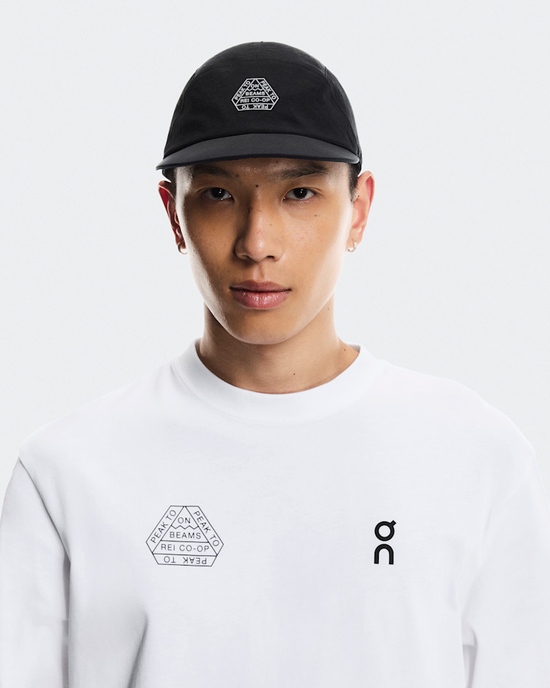 On Performance Cap BEAMS REI in Black, Polyamide