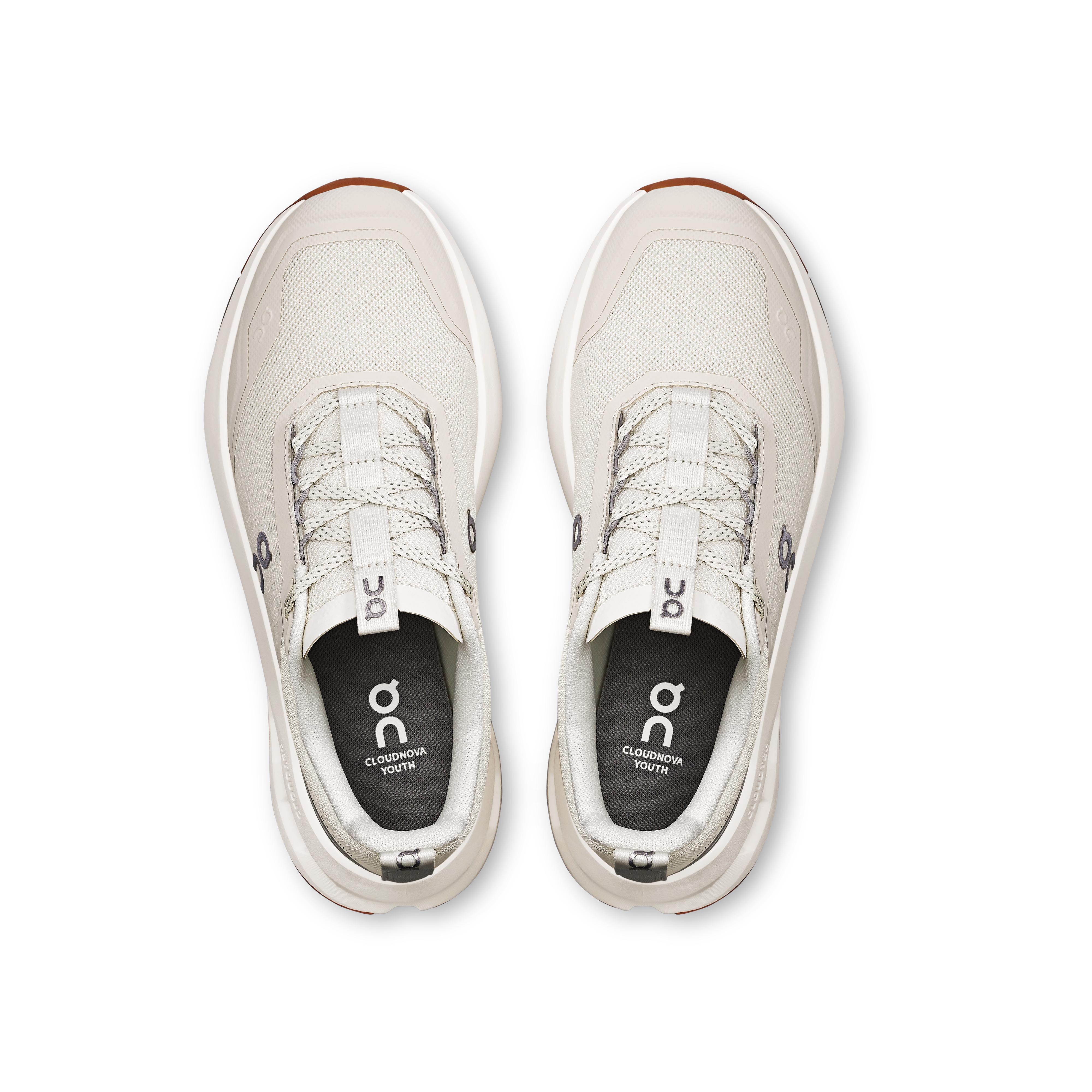 On Cloudnova Youth Ivory & Apollo Youth Active life Shoes