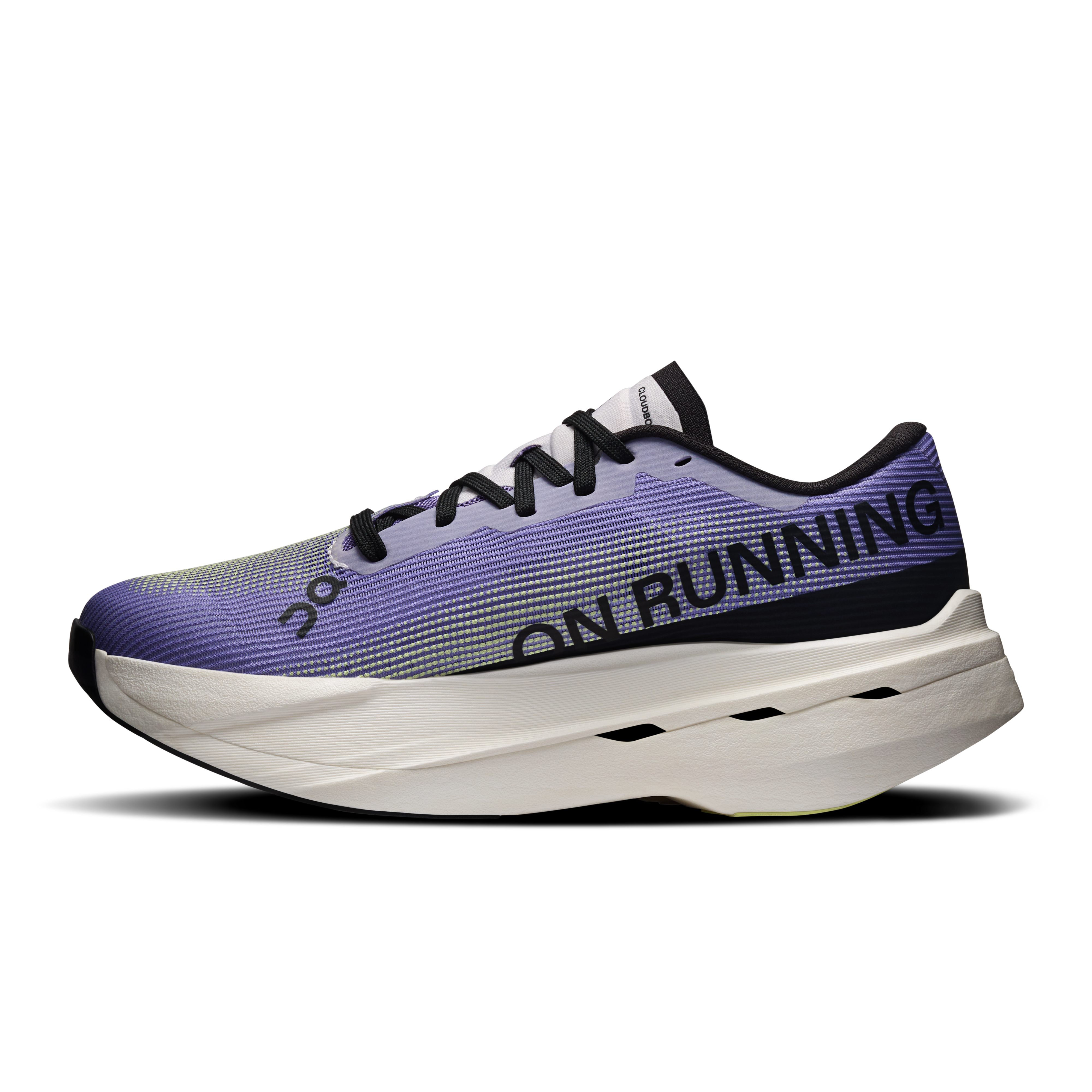 On Cloudboom Volt Juniper & Limelight Femme Running sur route Chaussures