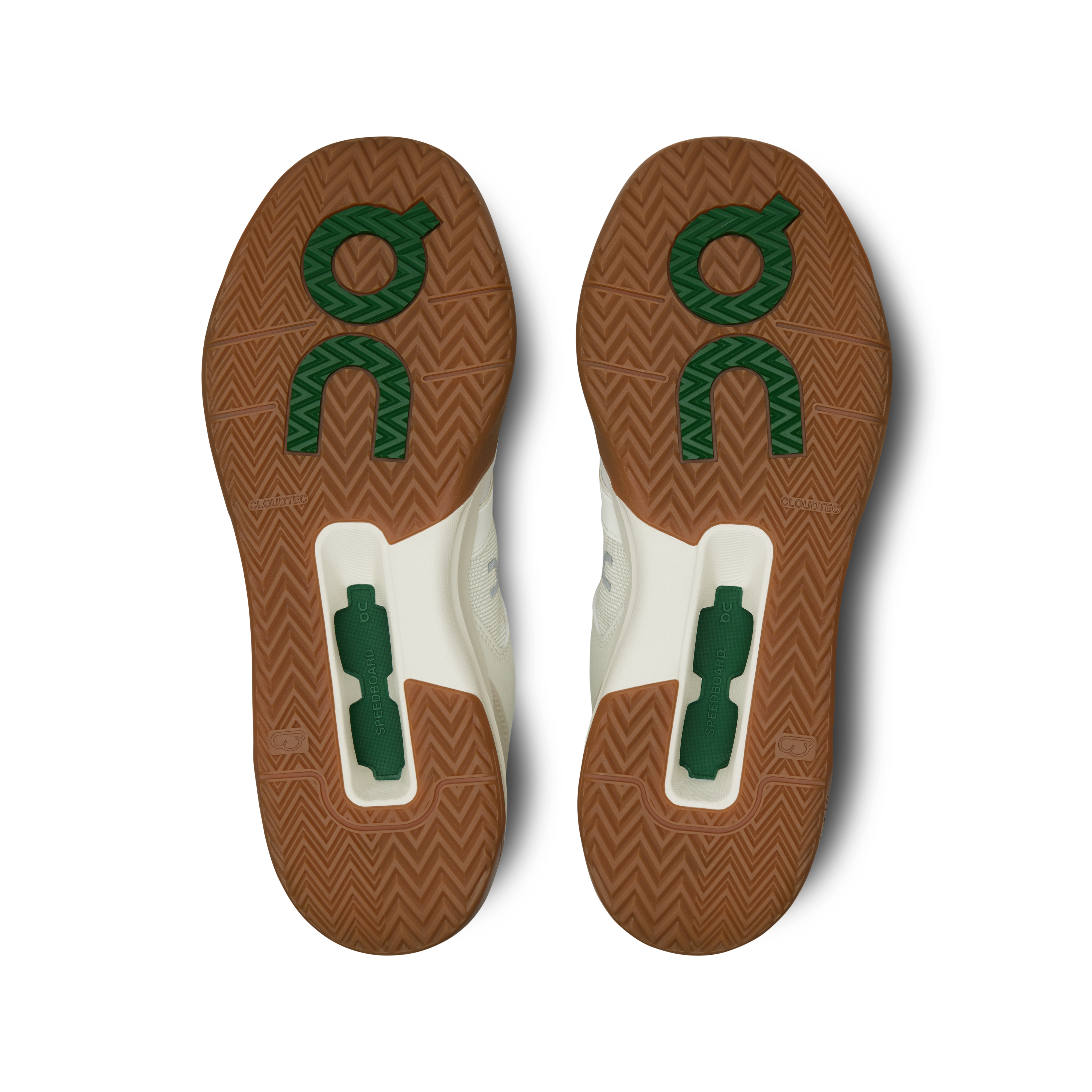 On THE ROGER Clubhouse Pro atmos Ivory & Pearl Men Tennis Shoes